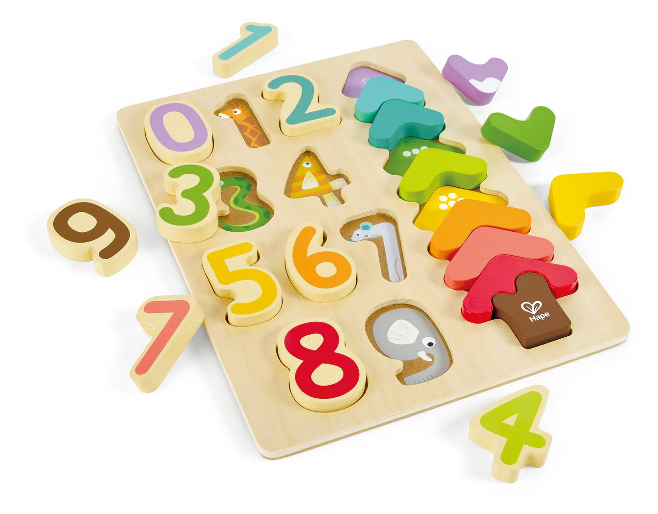 Hape | Colours & Numbers Puzzle