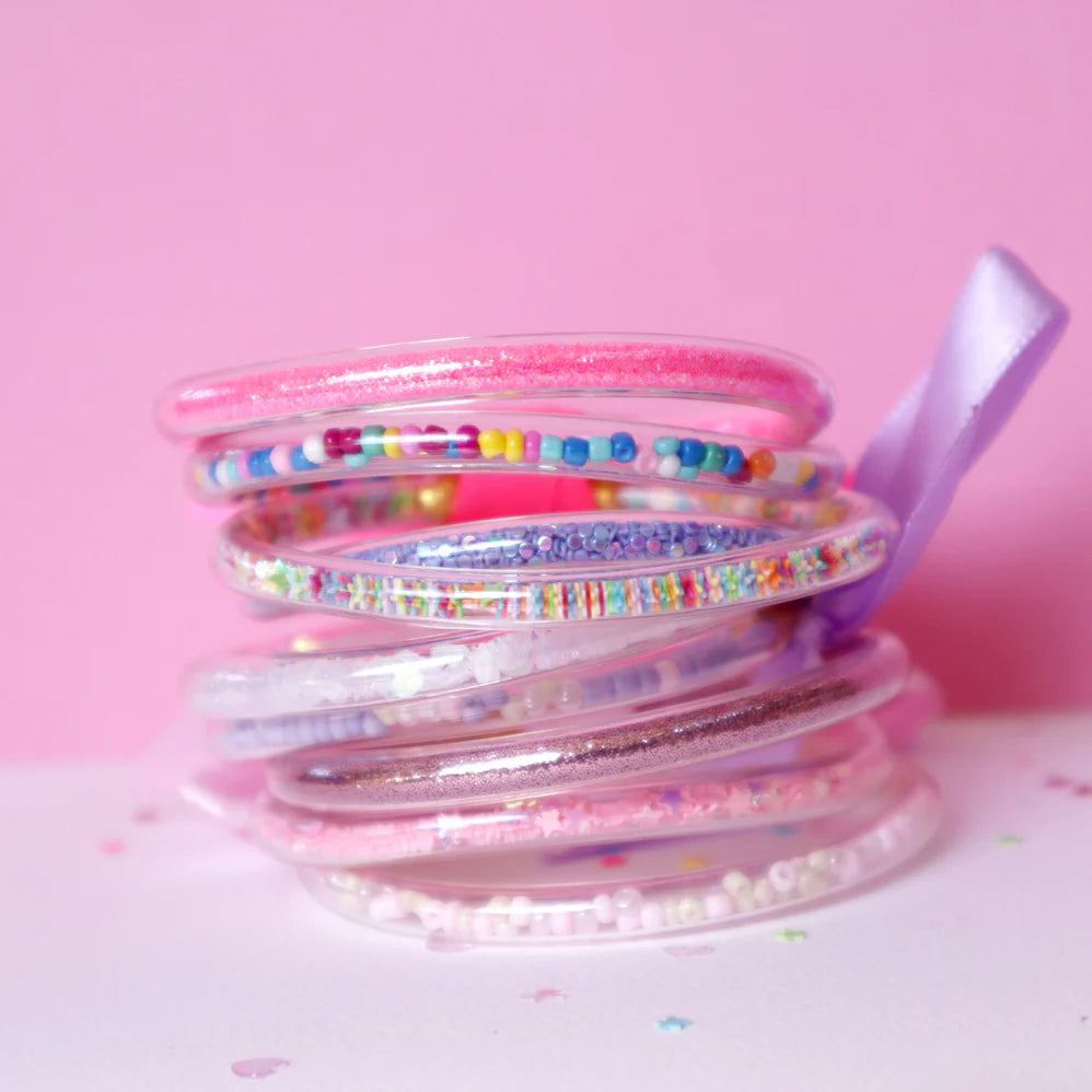 Lauren Hinkley | Glitter Elastic Bracelets 3pk
