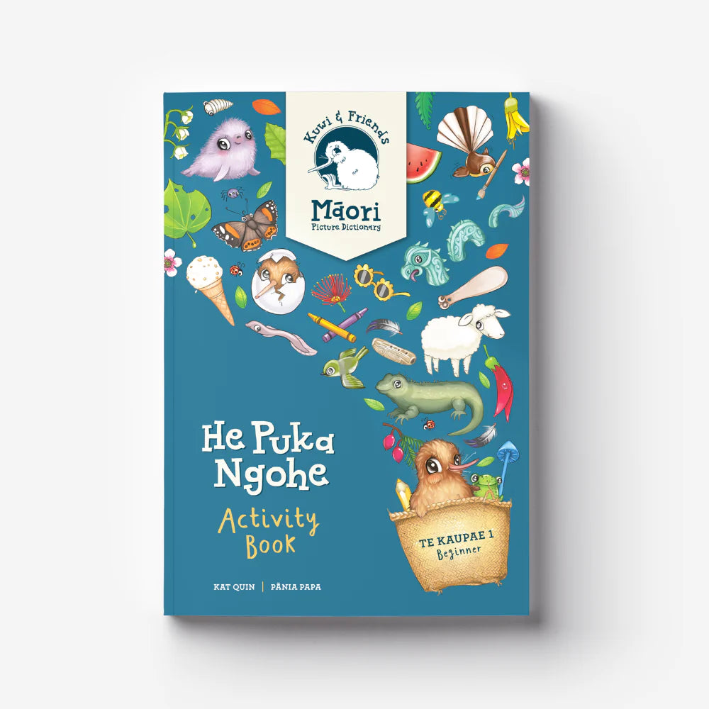 Kuwi & Friends Māori Activity Book