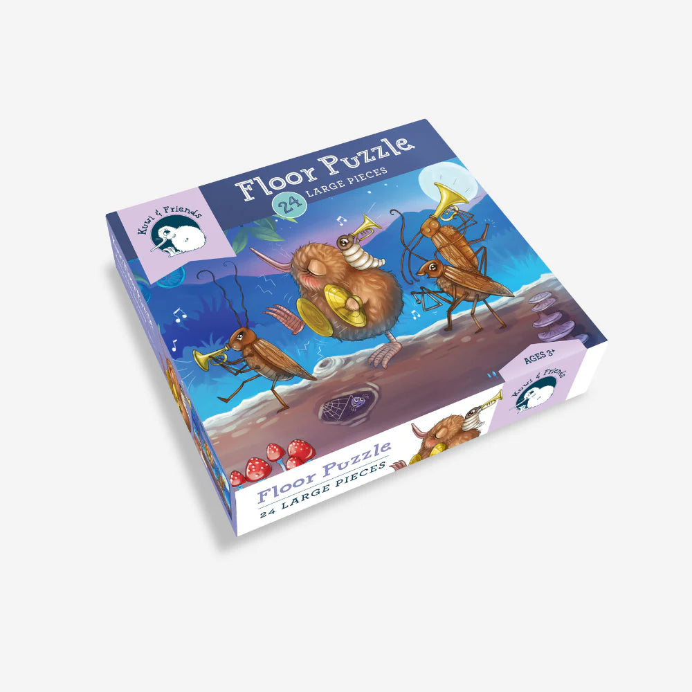 Kuwi's Huhu Harmony Floor Puzzle - 24 piece