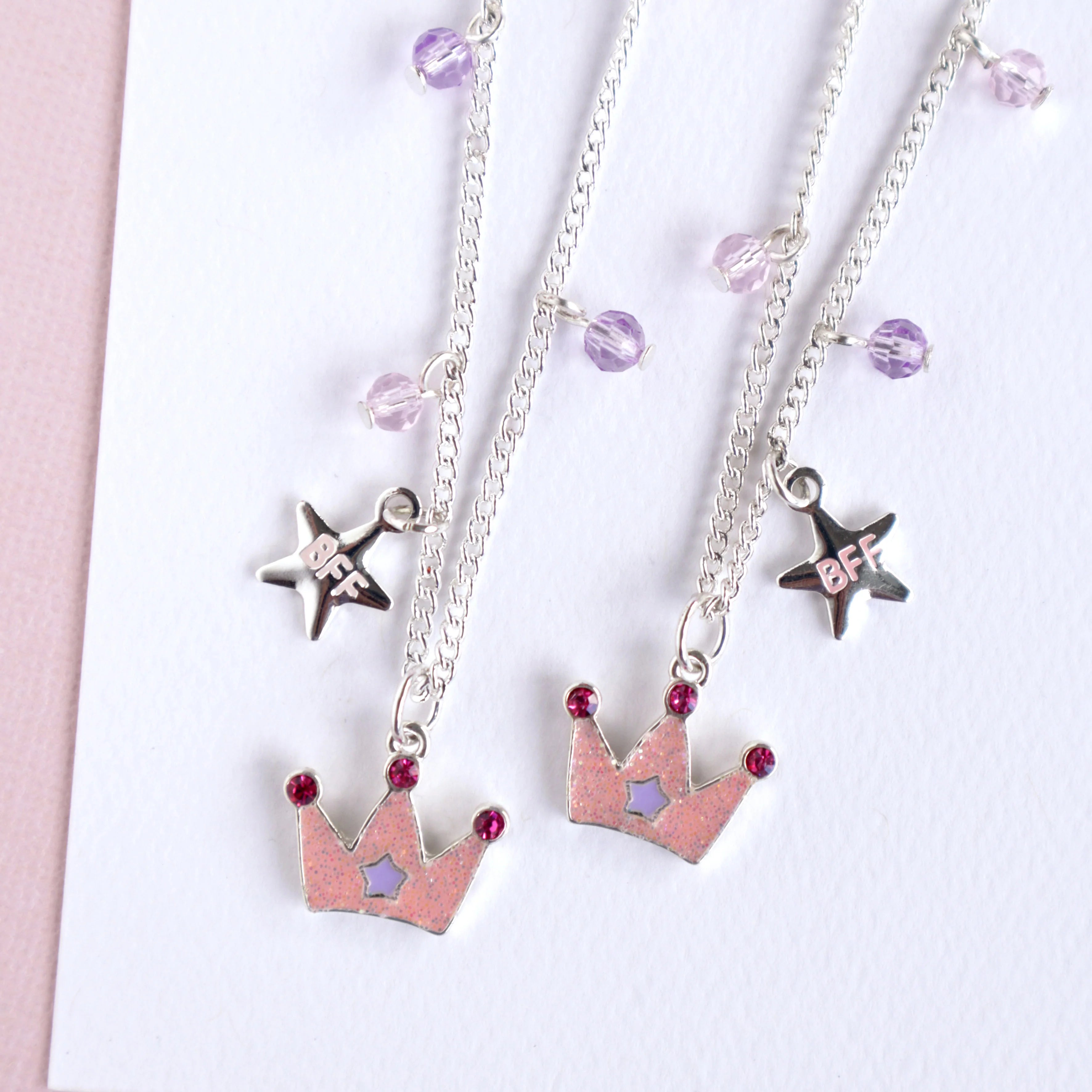 Lauren Hinkley | Princess Tiara BFF Necklace Set