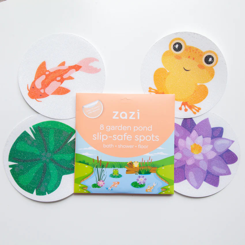 Zazi | Slip-Safe Bath Spots - Garden Pond