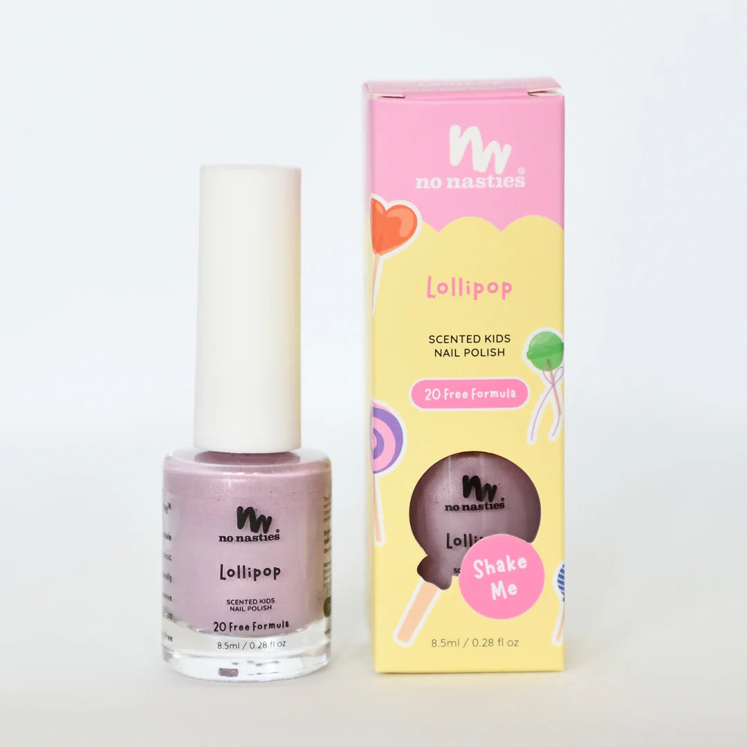 No Nasties | Scented Nail Polish - Candy Ice Pink