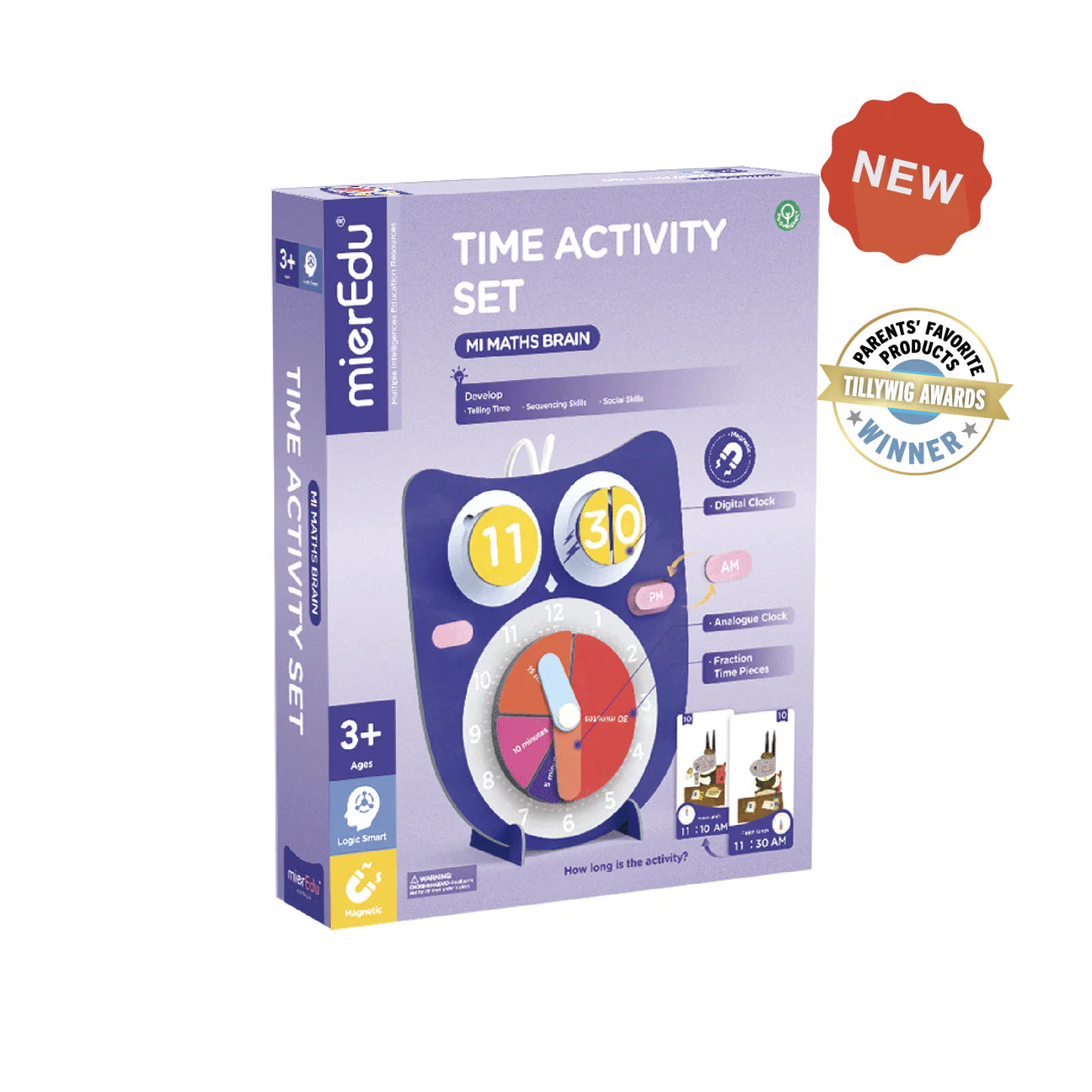 mierEdu | MI Maths Brain - Time Activity Set