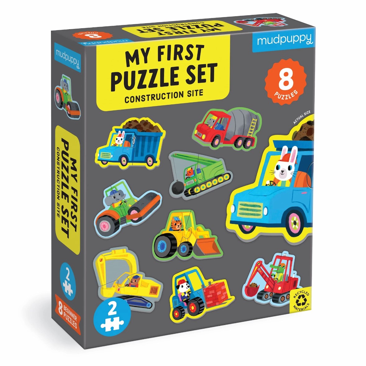 Mud Puppy | My First Puzzles - Construction Site