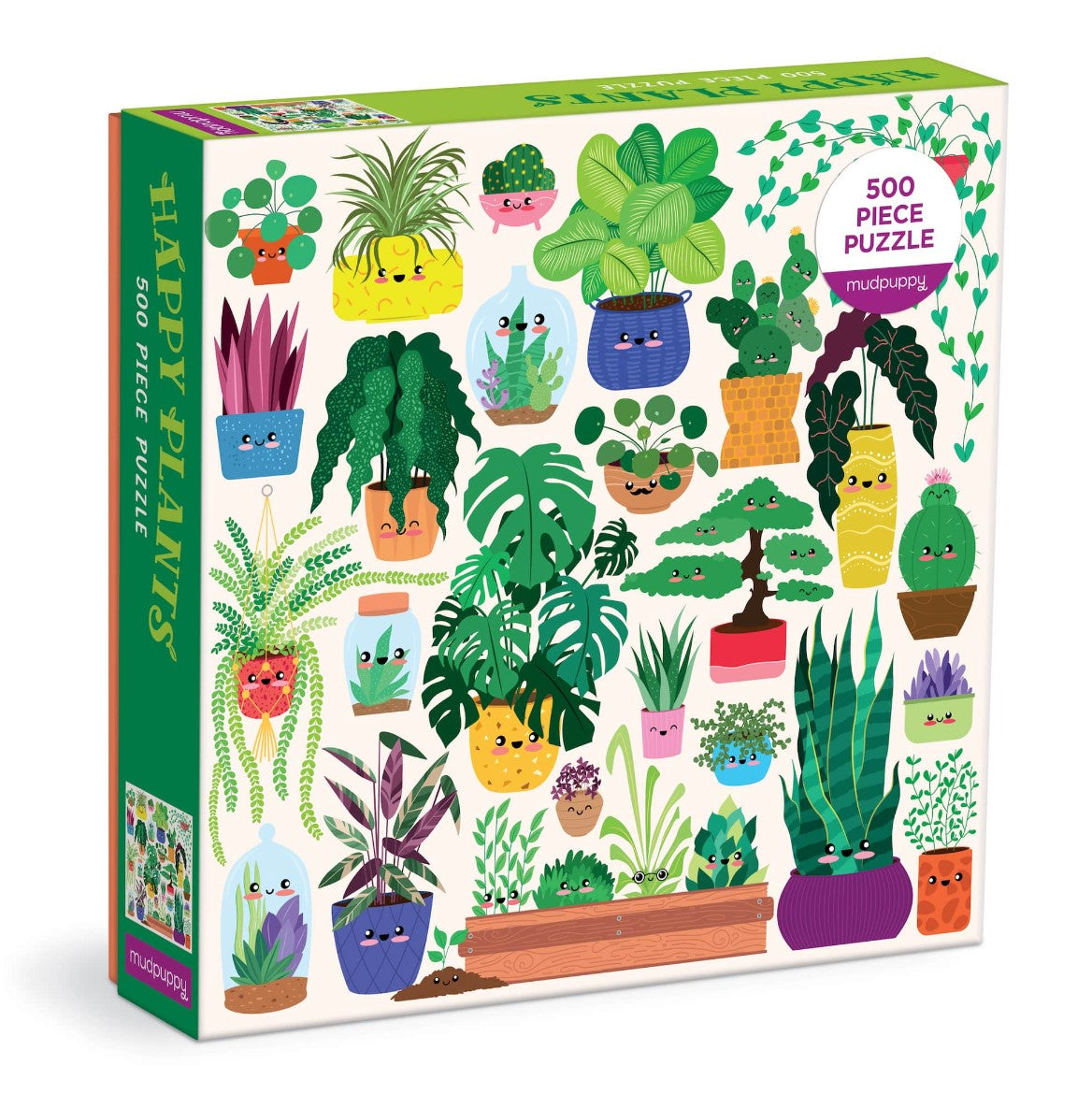 Mud Puppy | 500 Piece Family Puzzle - Happy Plants