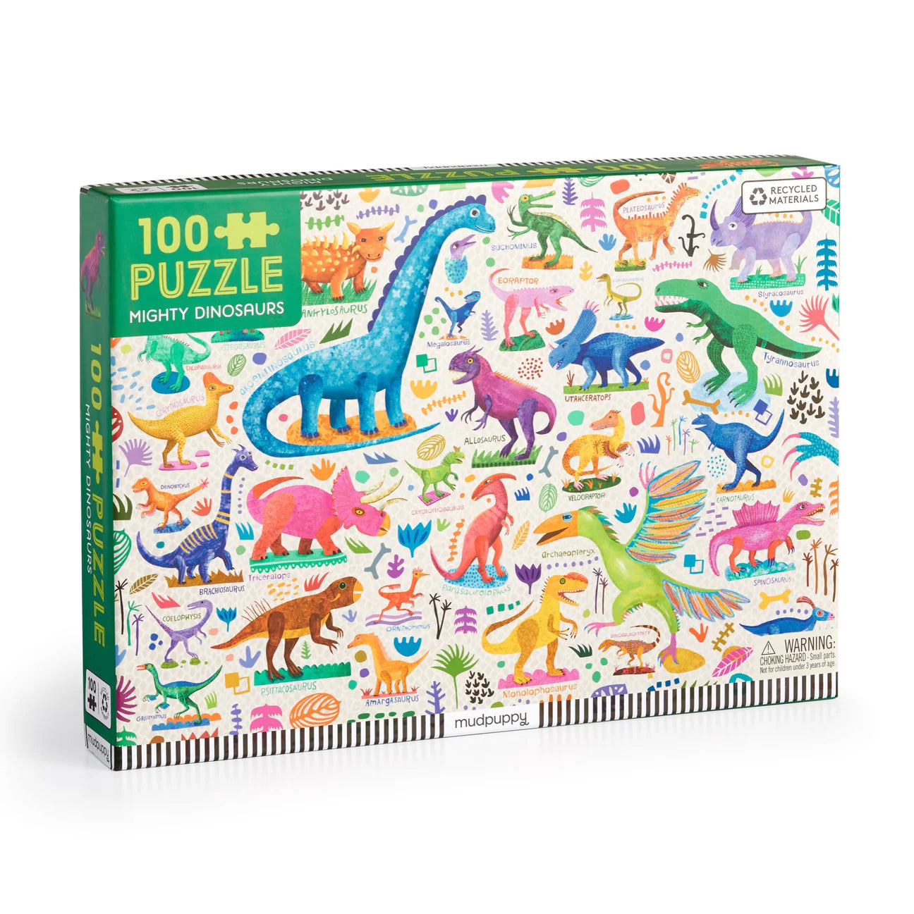 Mud Puppy | 100pc Puzzle - Mighty Dinosaurs