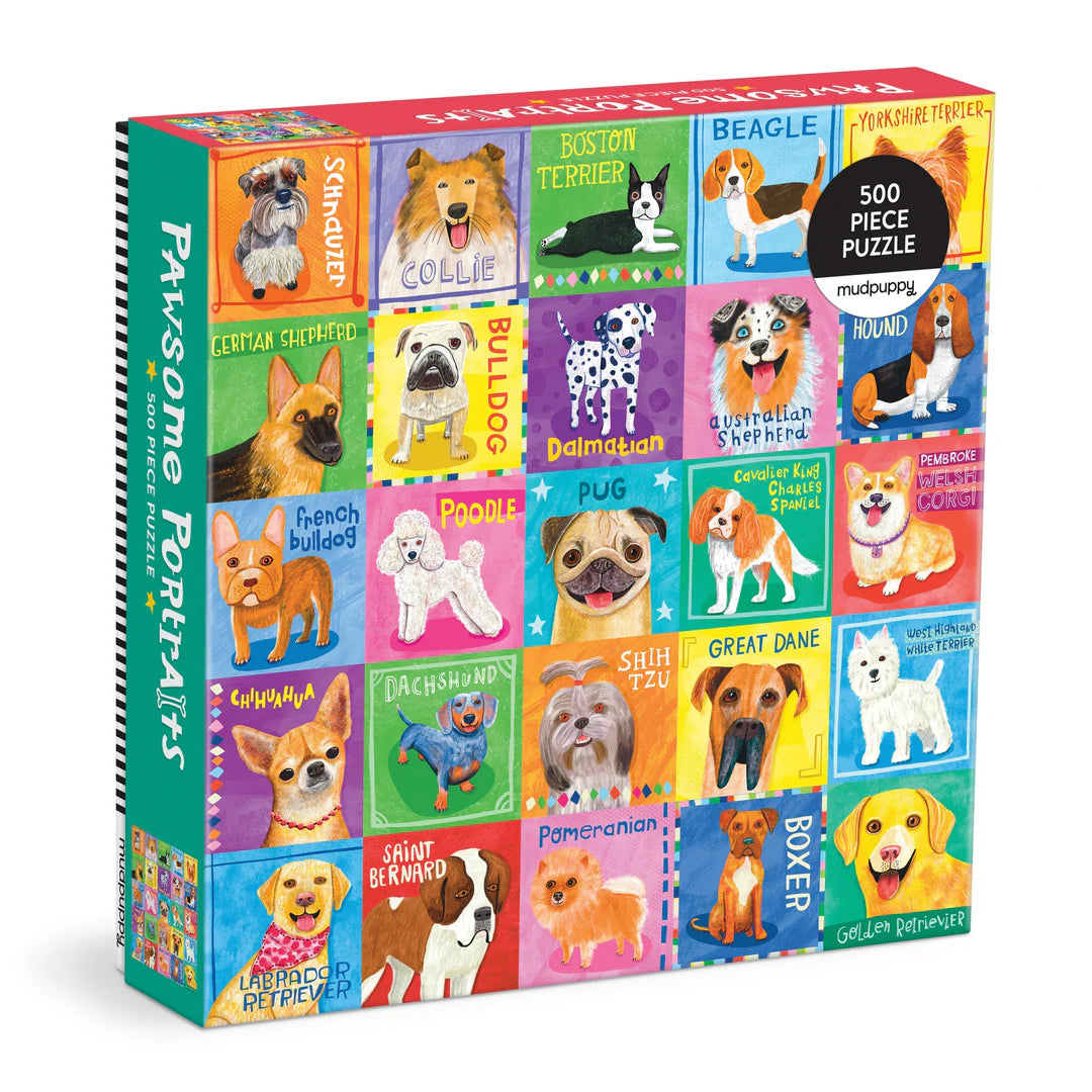 Mud Puppy | Pawsome Portraits - 500pc Puzzle