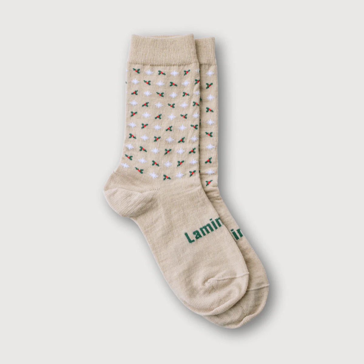 *GARAGE SALE* Lamington | Christmas Socks - Holly