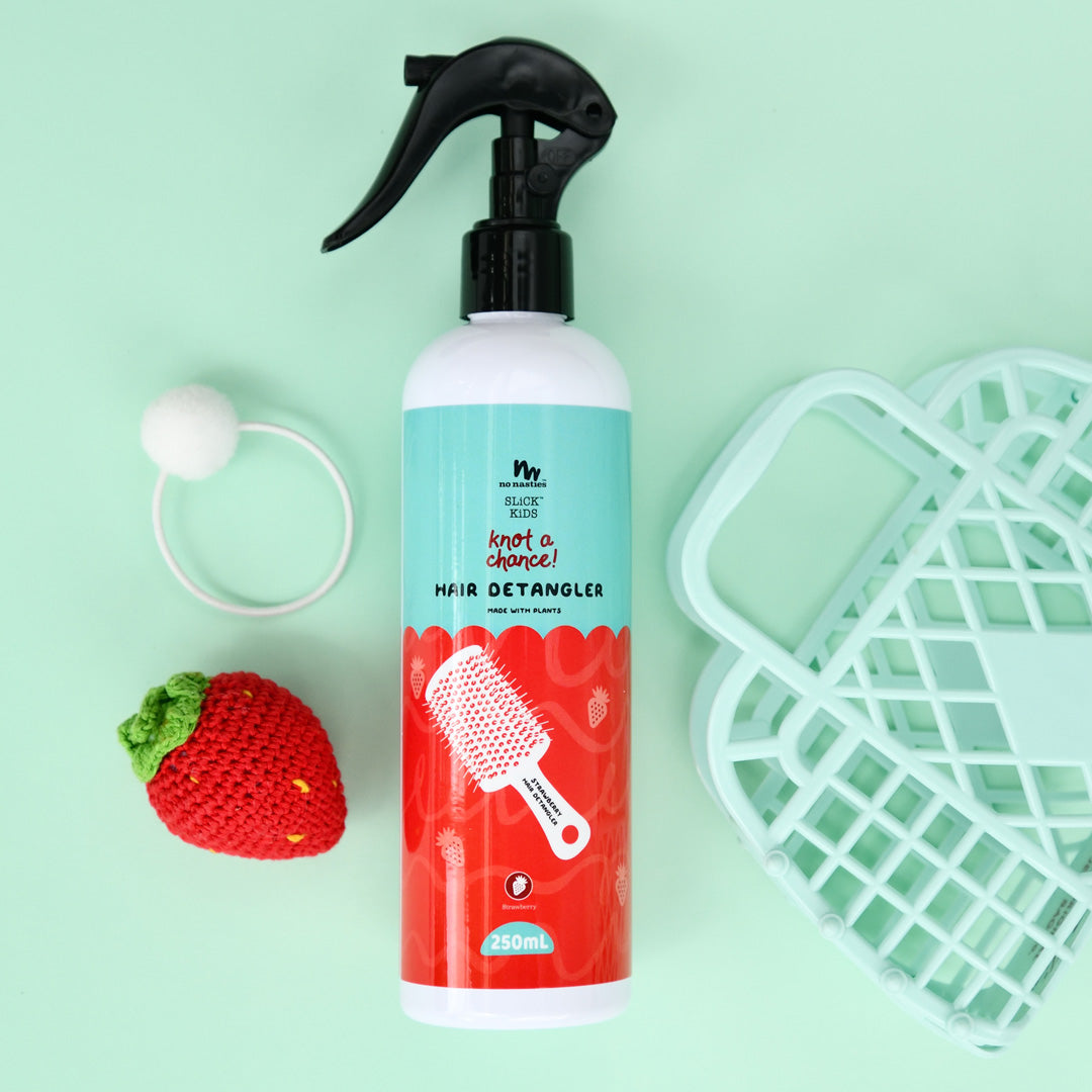 No Nasties | SLiCK KiDS - Strawberry Hair Detangler