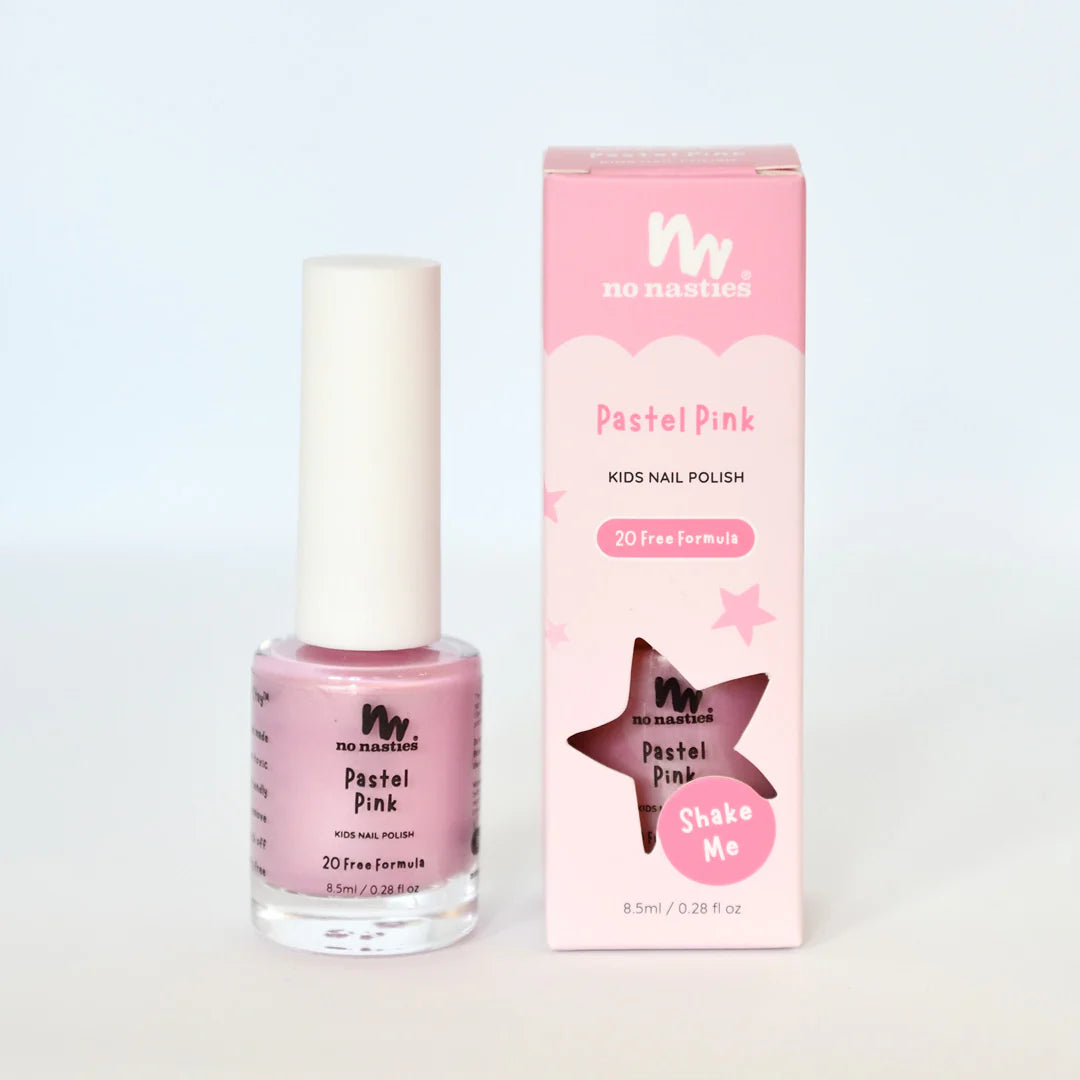No Nasties | Scratch Off Nail Polish - Pastel Pink