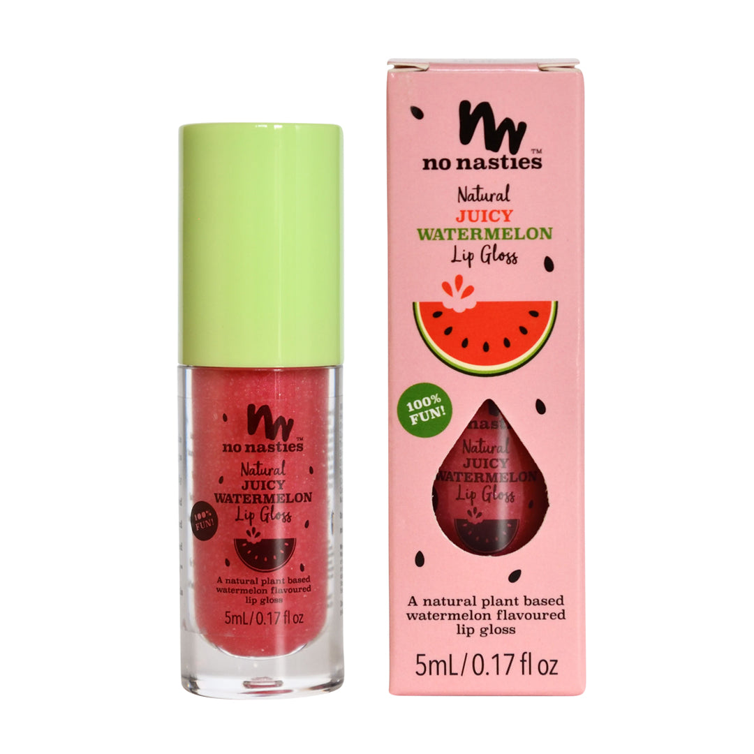 No Nasties | Natural Kids Lip Gloss - Juicy Watermelon