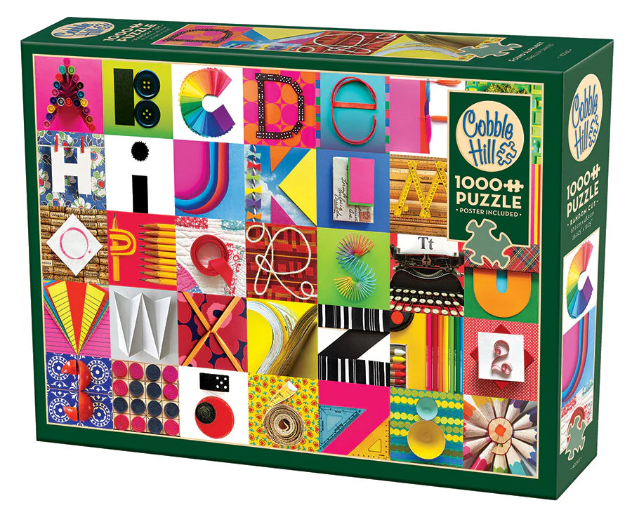 Cobble Hill | Found Alphabet - 1000pc