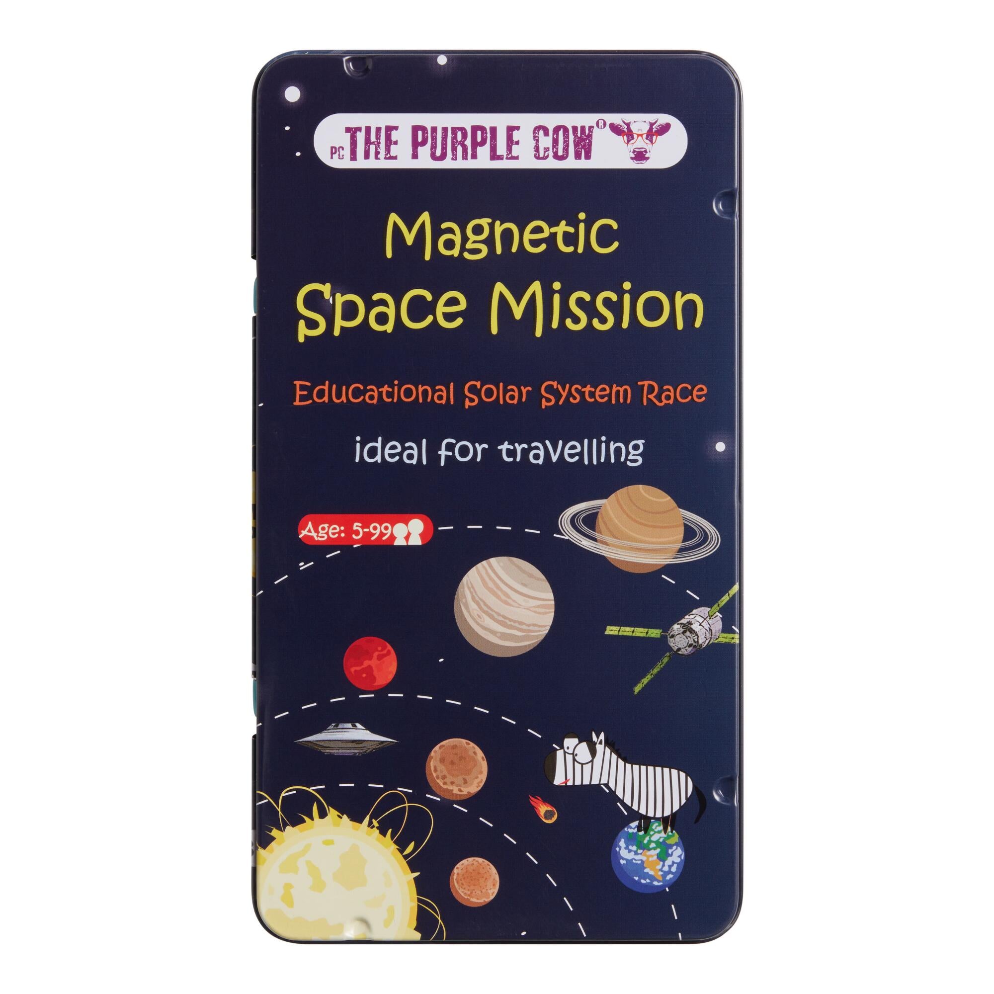 Purple Cow | Magnetic Travel Game - Space Mission