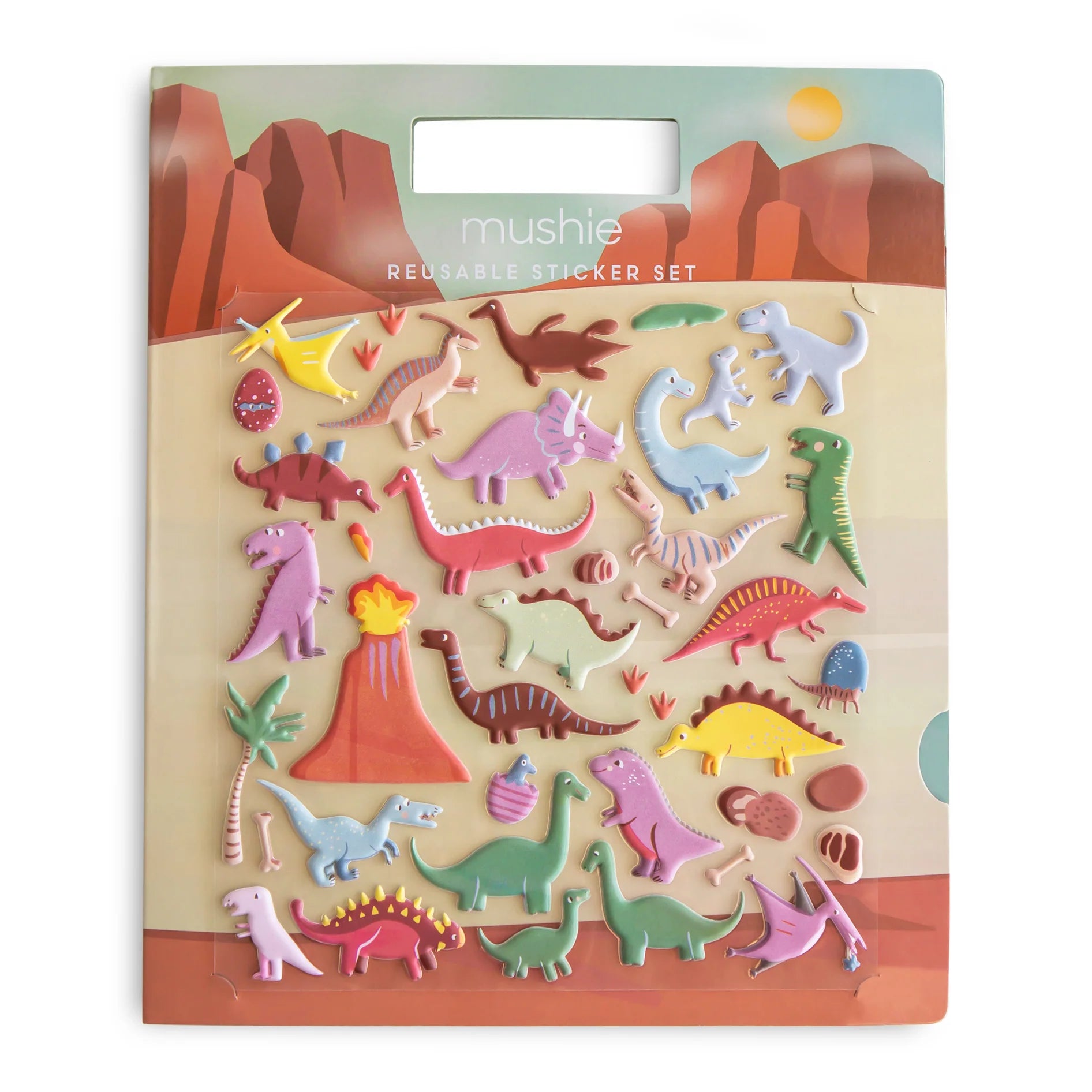 Mushie | Reusable Sticker Set - Dino
