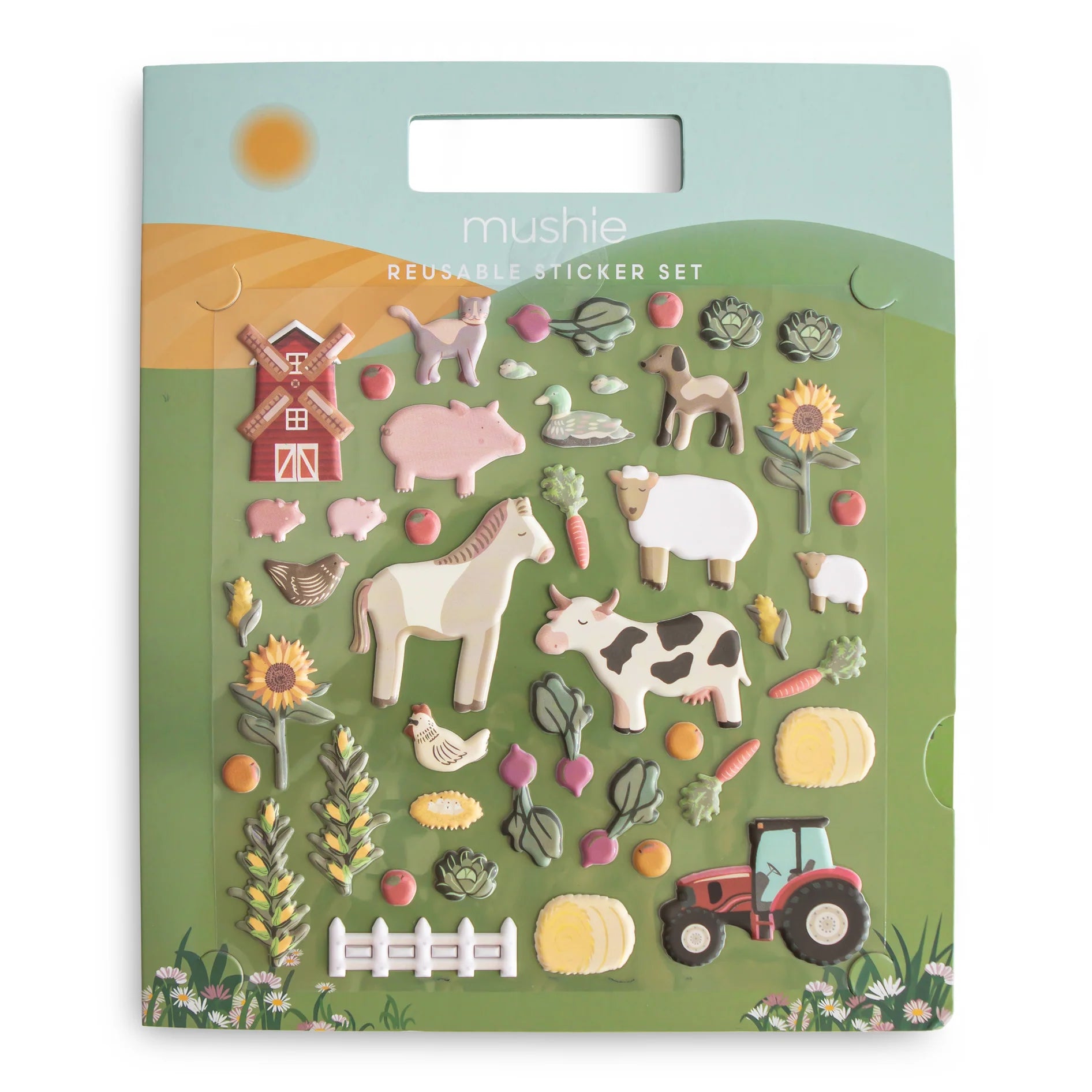 Mushie | Reusable Sticker Set - Farm