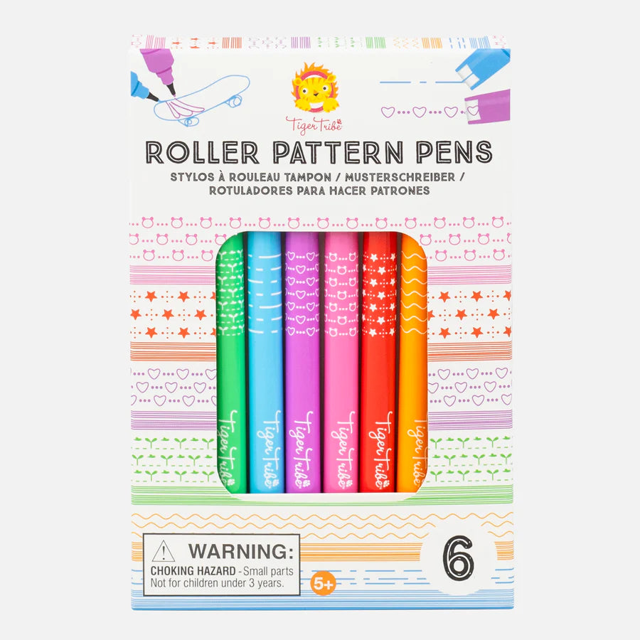 Tiger Tribe | Roller Pattern Pens