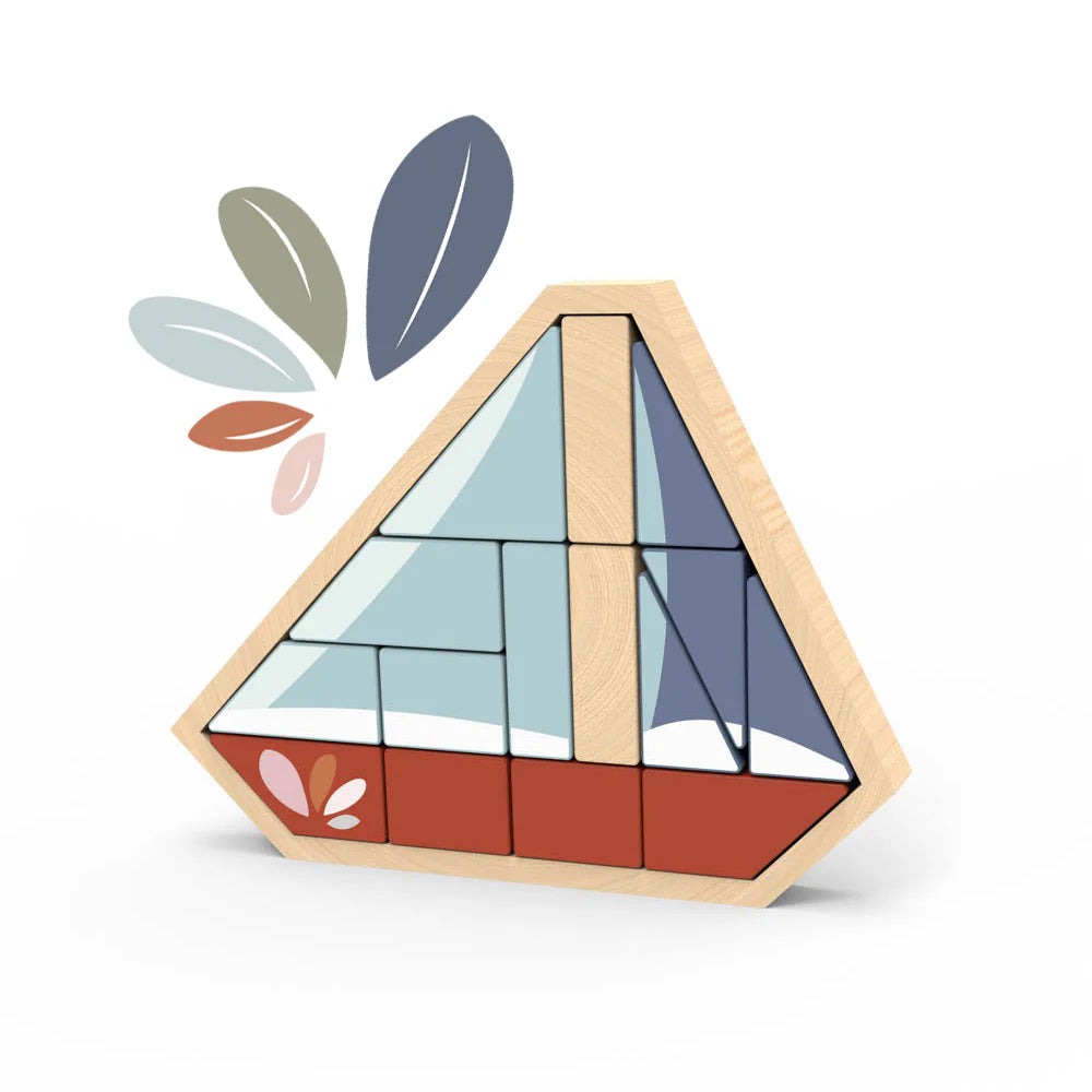 Speedy Monkey | Block Boat Puzzle