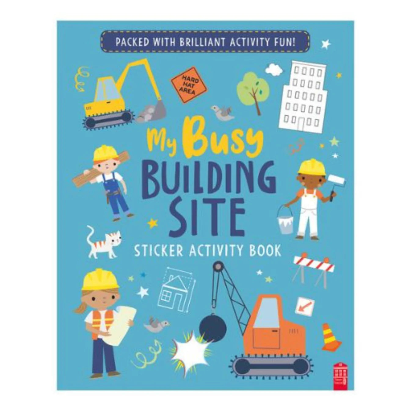 Hinkler | Sticker & Activity Book - My Busy Building Site