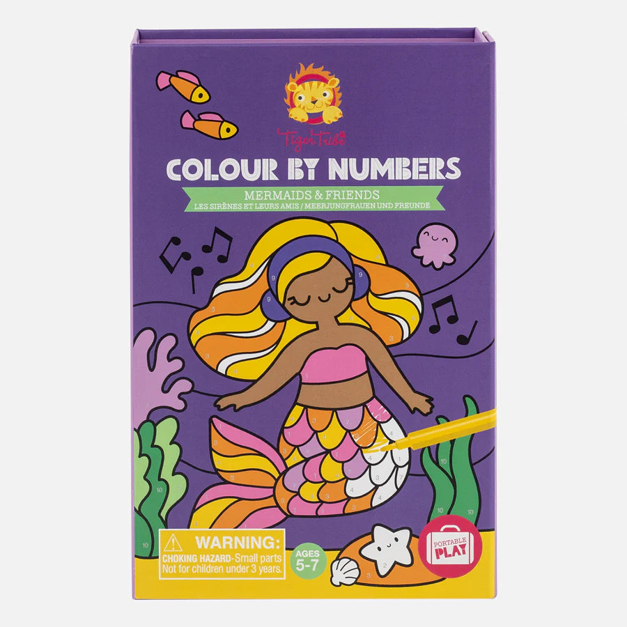 Tiger Tribe | Colour by Numbers - Mermaids & Friends