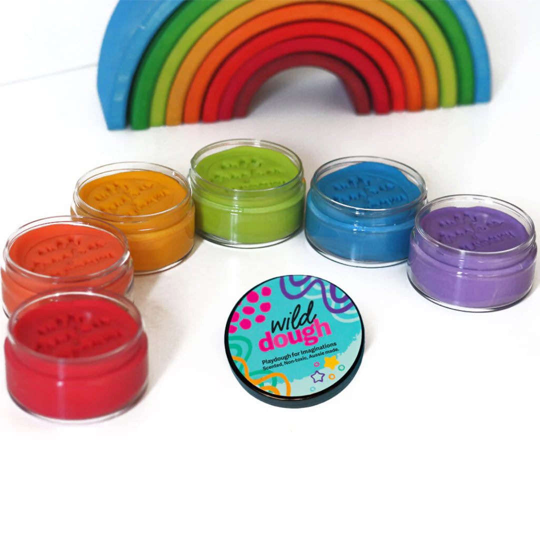 Wild Dough | Scented Playdough Pottle - Brights