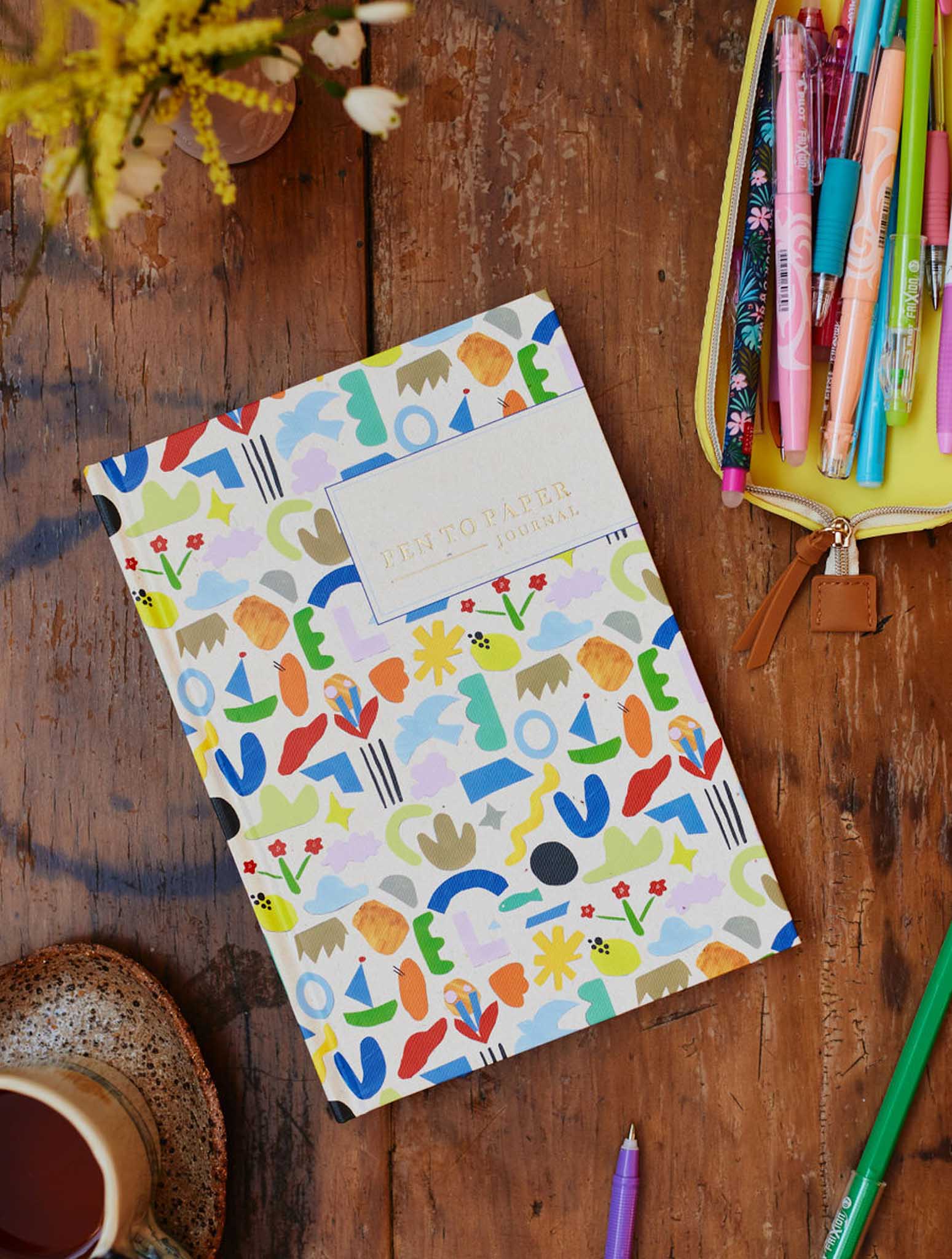 Write to Me | Lined Journal - Collage