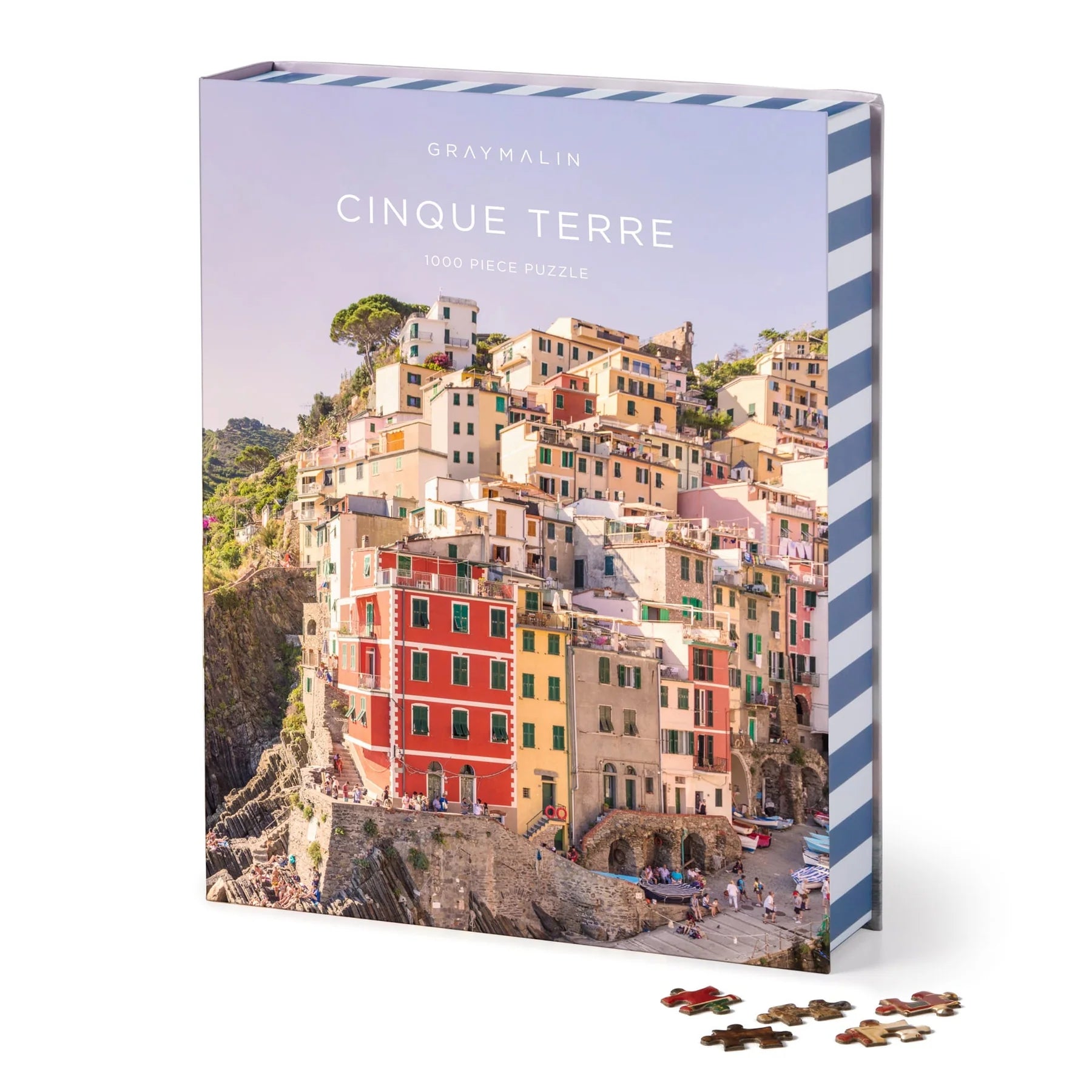 Galison | 1000pc Puzzle - Gray Malin Cinque Terre Book Puzzle