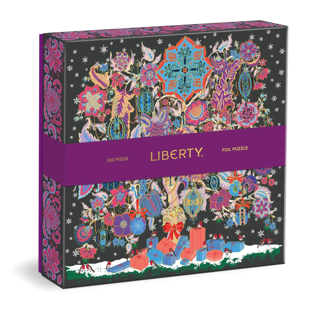 Galison | Liberty Christmas Tree of Life 500pc Foil Puzzle