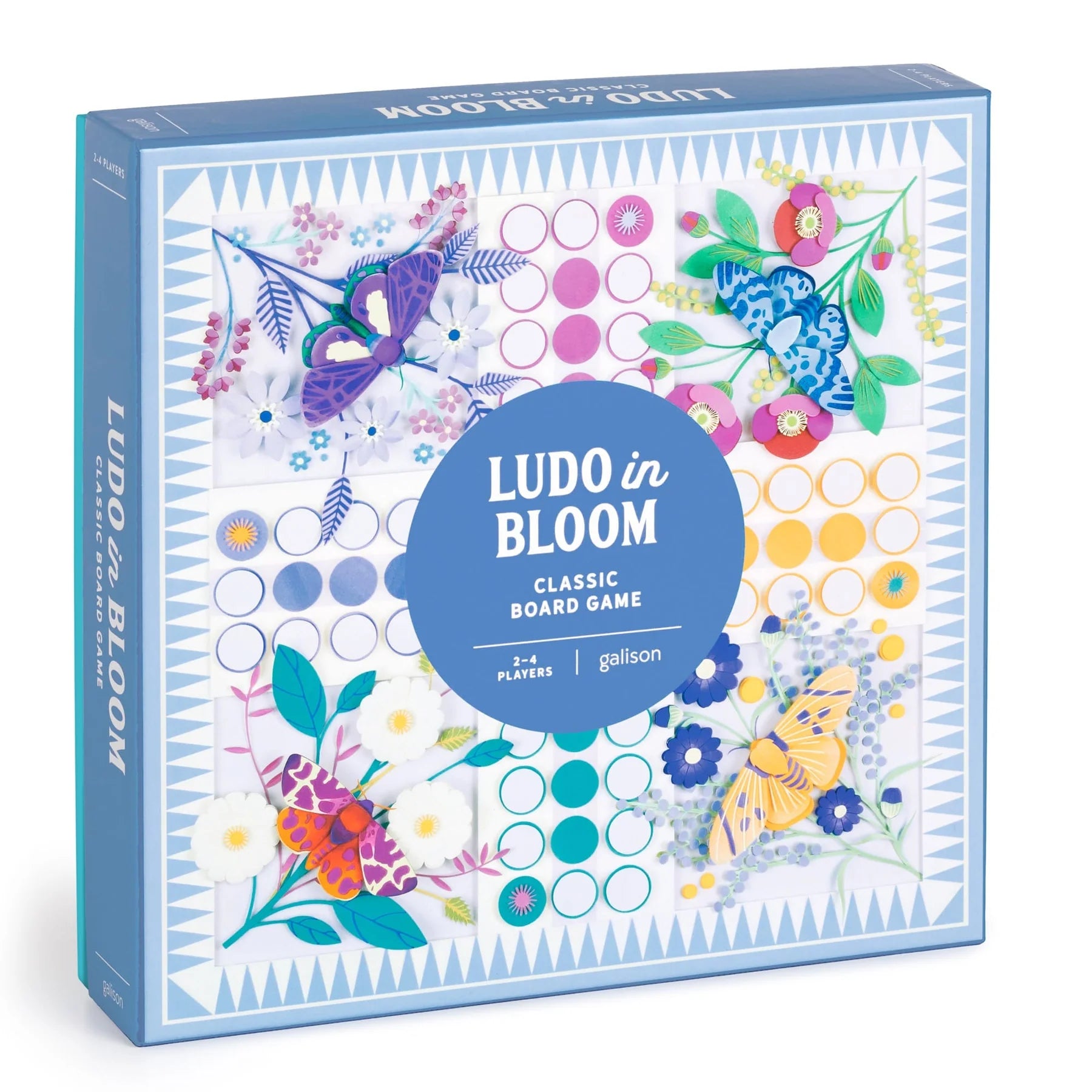 Galison | Ludo in Bloom Board Game