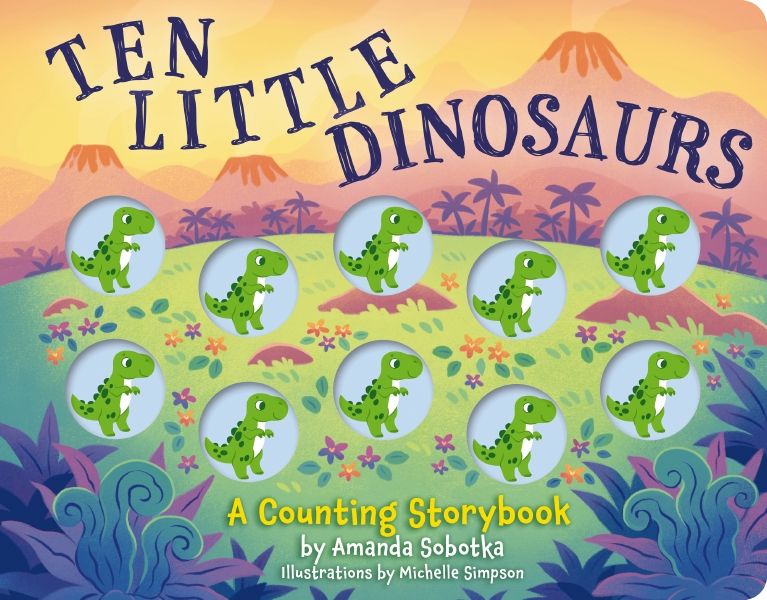 A Magical Counting Storybook | Ten Little Dinosaurs