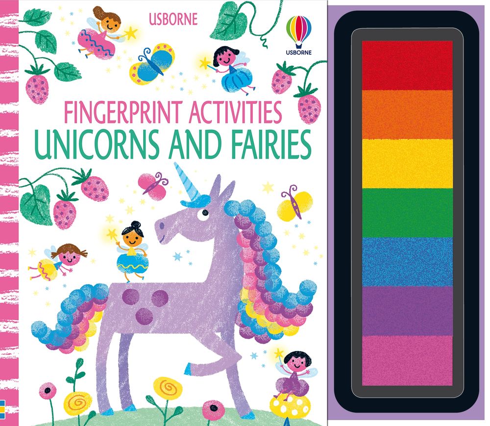 Usborne | Fingerprint Activities - Unicorns & Fairies
