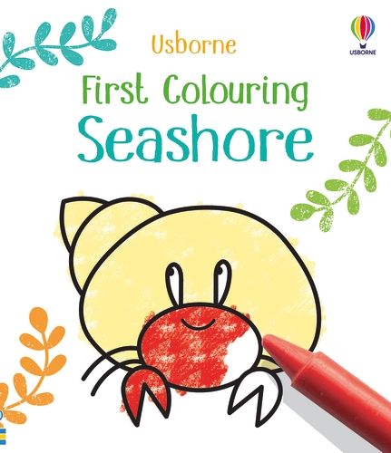 Usborne Books | First Colouring - Seashore