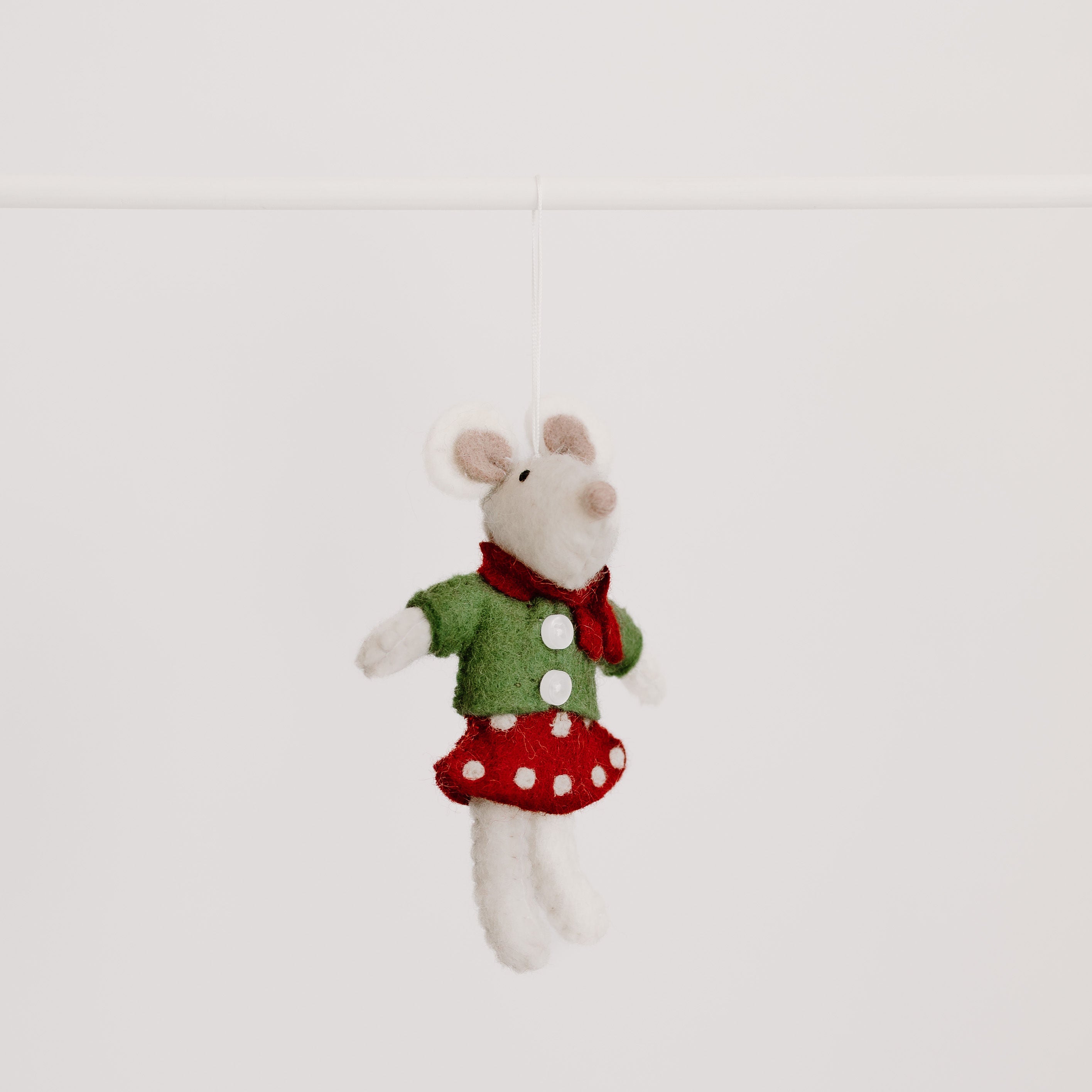 Pashom | Hanging Decoration - Xmas Mouse Girl