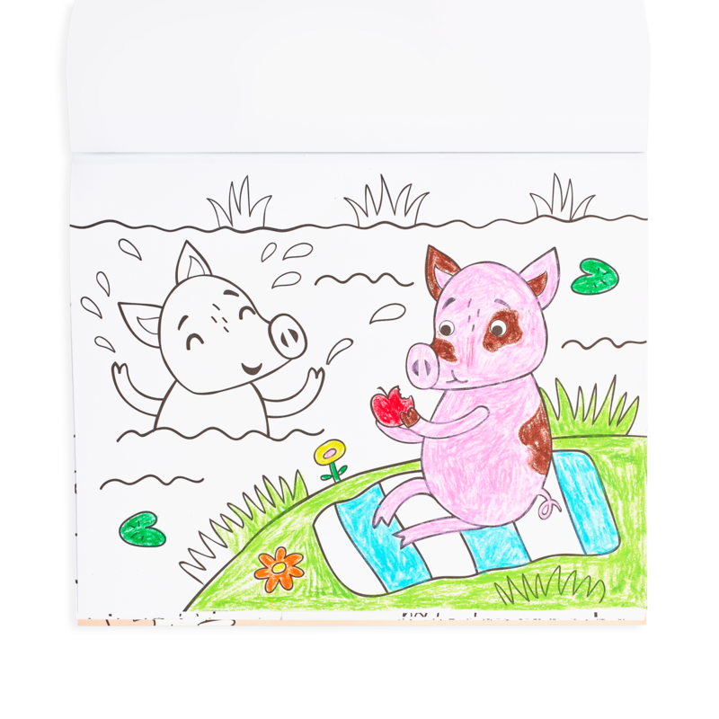 Ooly | Little Farm Friends Colouring Book