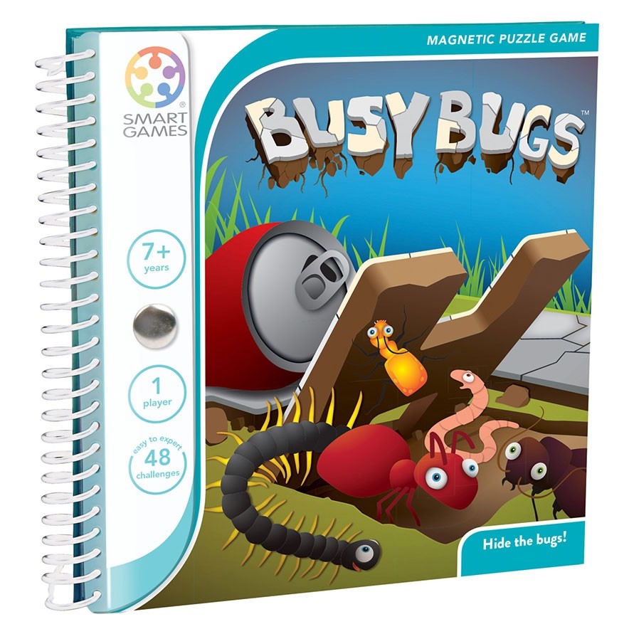 Smart Games | Magnetic Travel Game | Busy Bugs