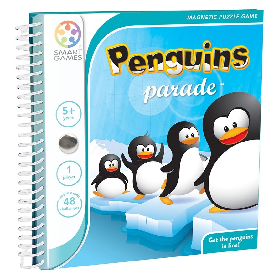 Smart Games | Magnetic Travel Game | Penguins Parade