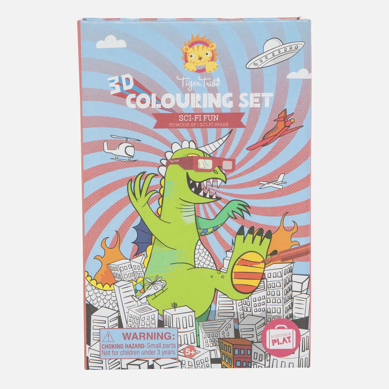 Tiger Tribe | Colouring Set - 3D Sci Fi Fun