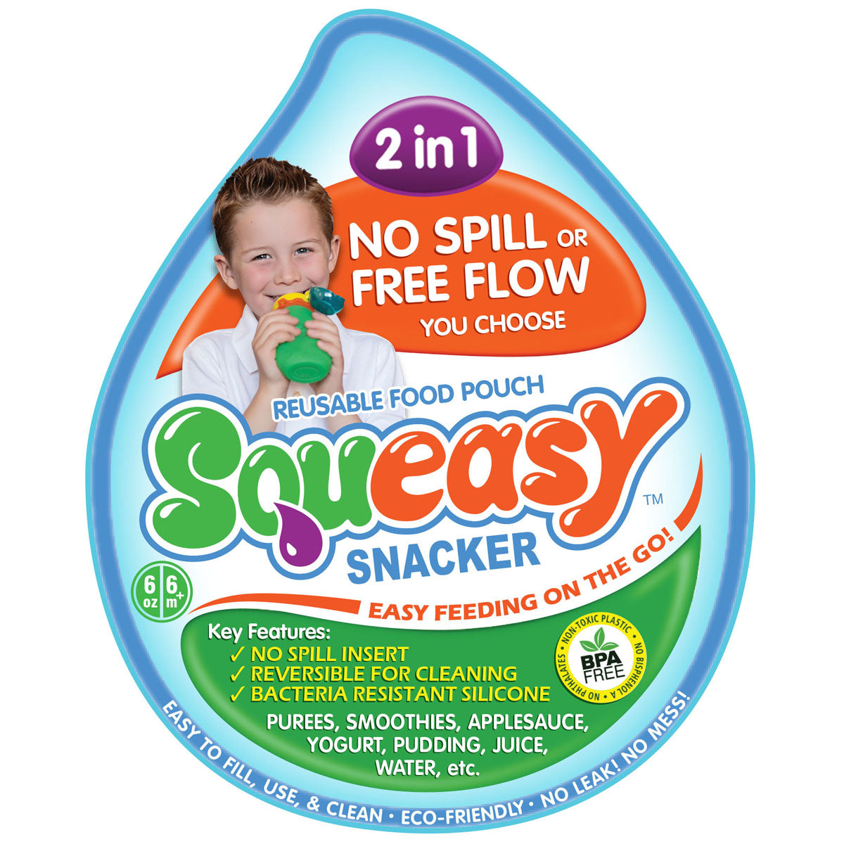 Squeasy Snacker | 180ml