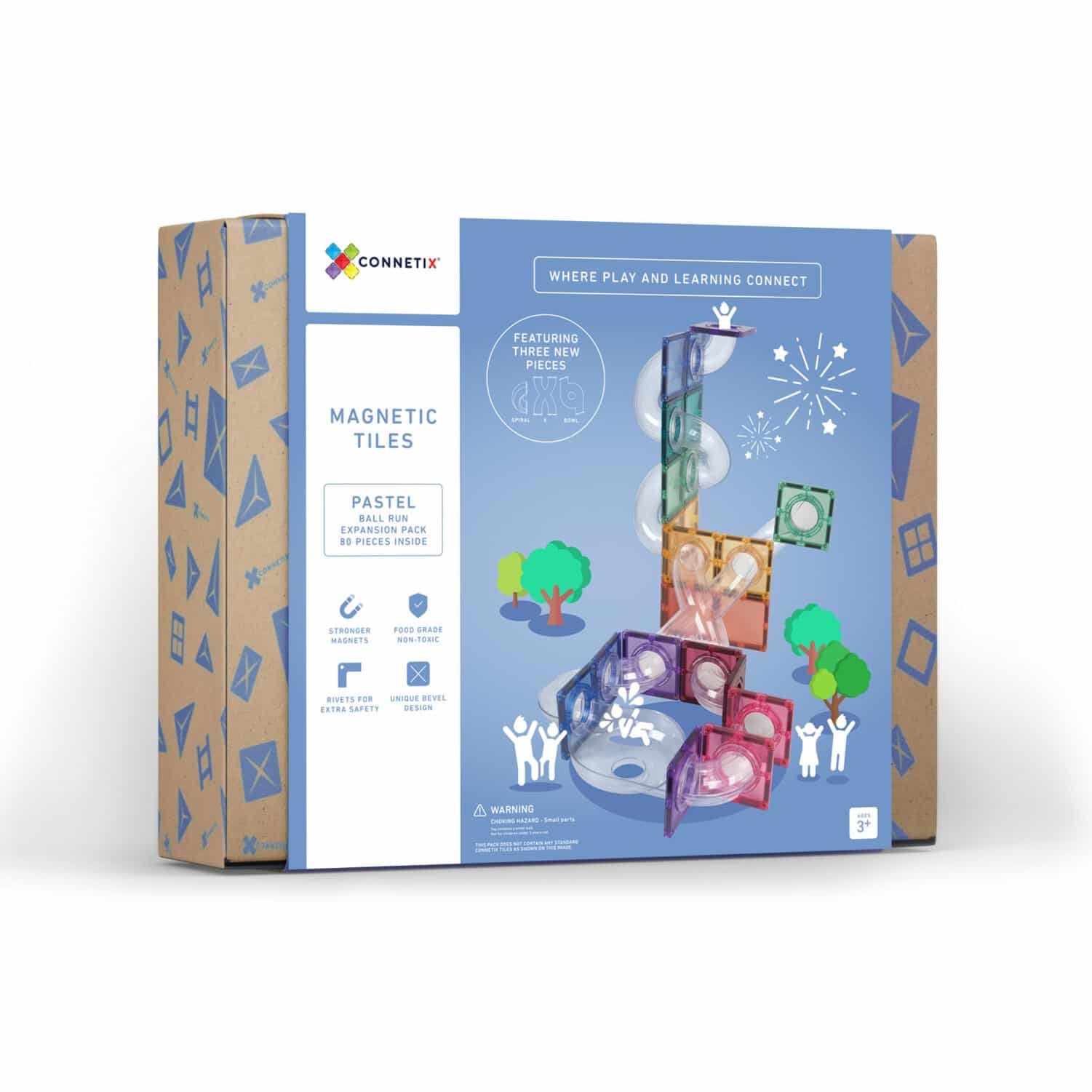 CONNETIX | Pastel Ball Run Expansion Pack - 80pc