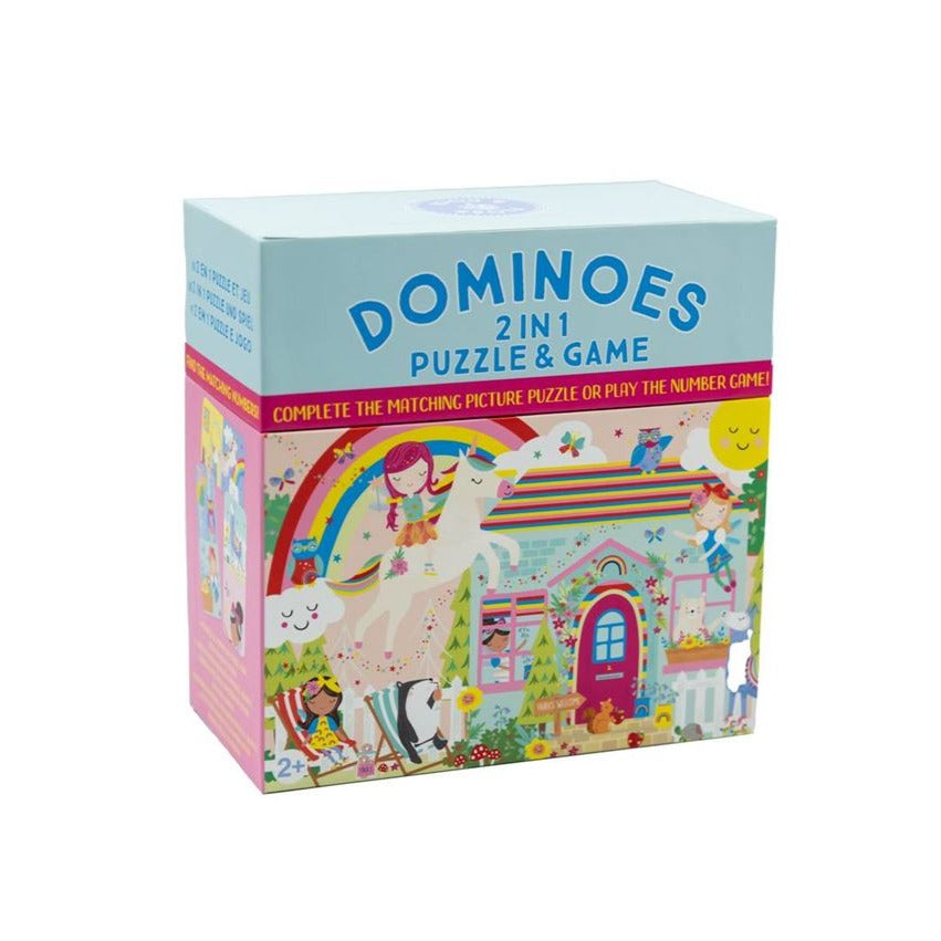 *GARAGE SALE* Floss & Rock | Dominoes - Rainbow Fairy