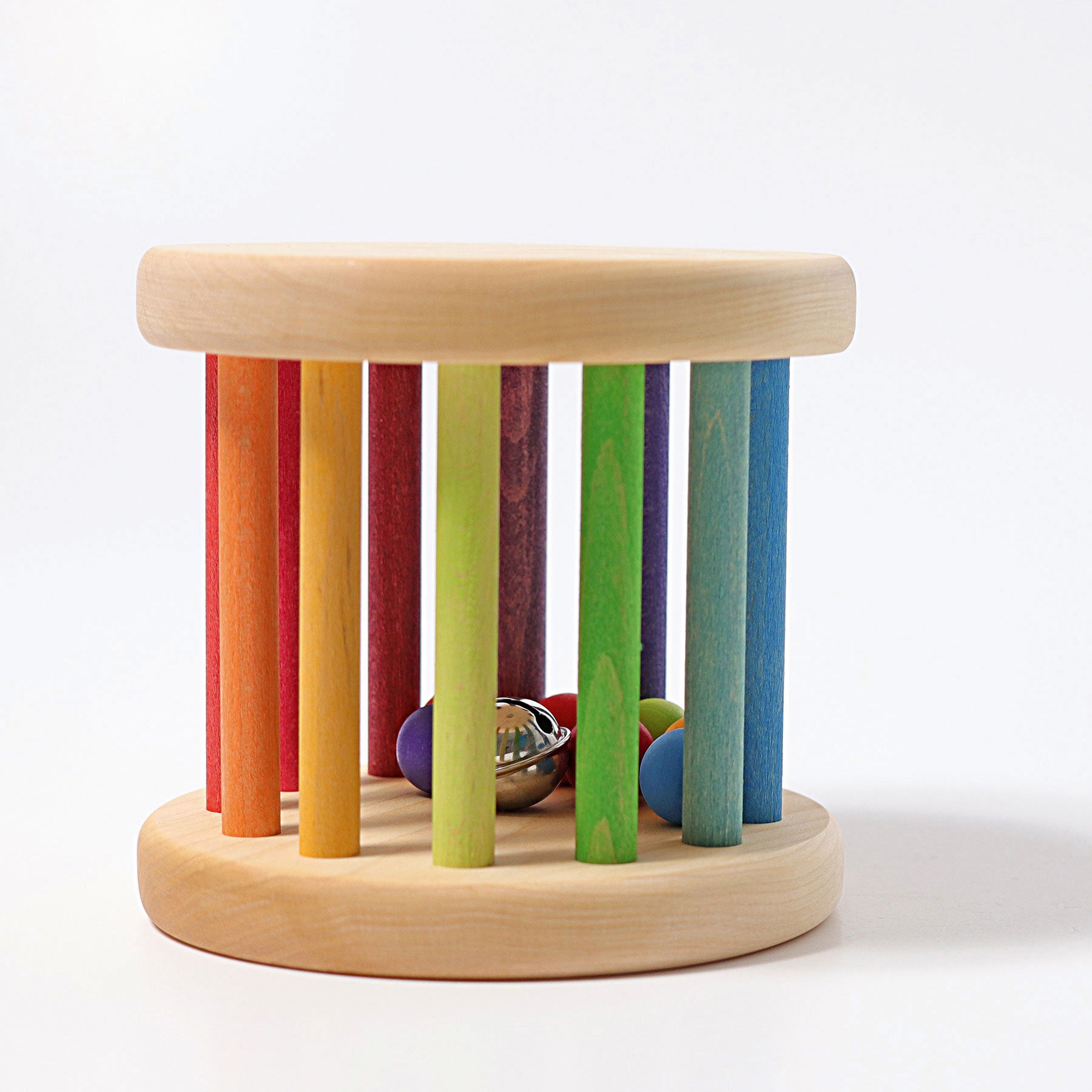 Grimm's | Rolling Wheel | Large - Rainbow