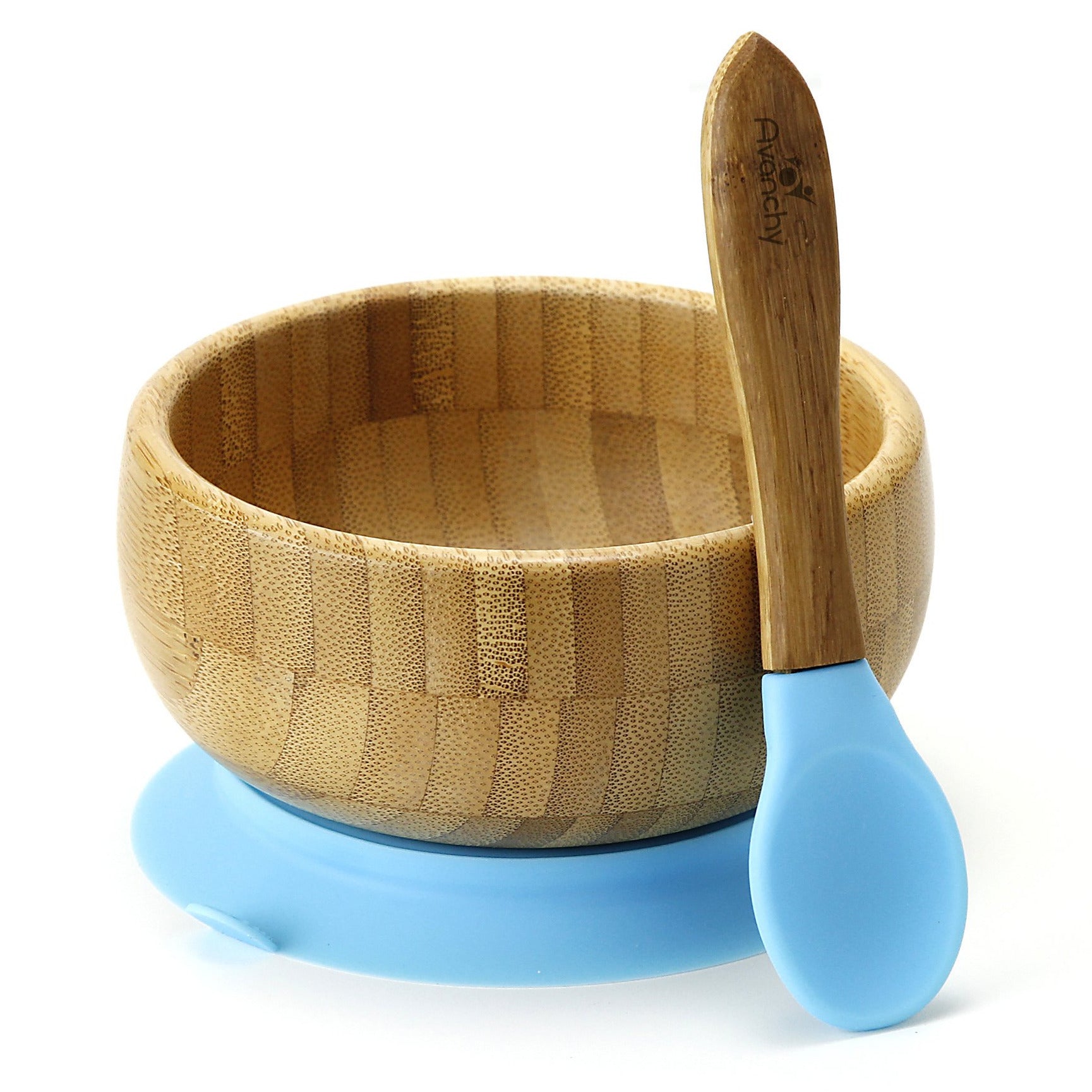 Avanchy | Bamboo Suction Bowl & Spoon