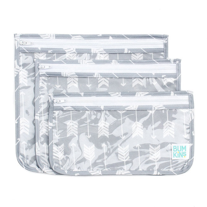 Bumkins | 3pc Travel Bag - Arrows
