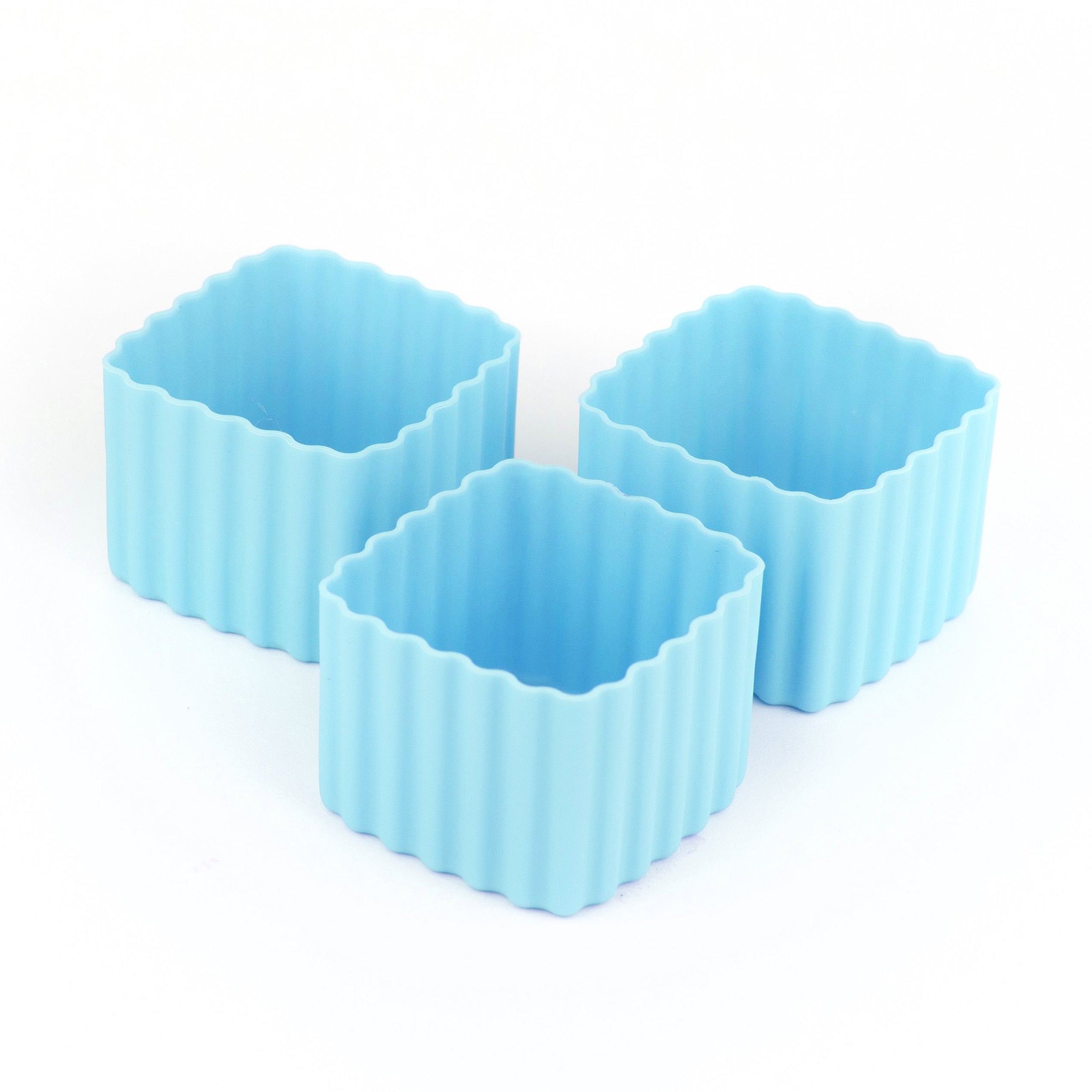 Little Lunch Box Co. | Square Silicone Bento Cups - 3pk