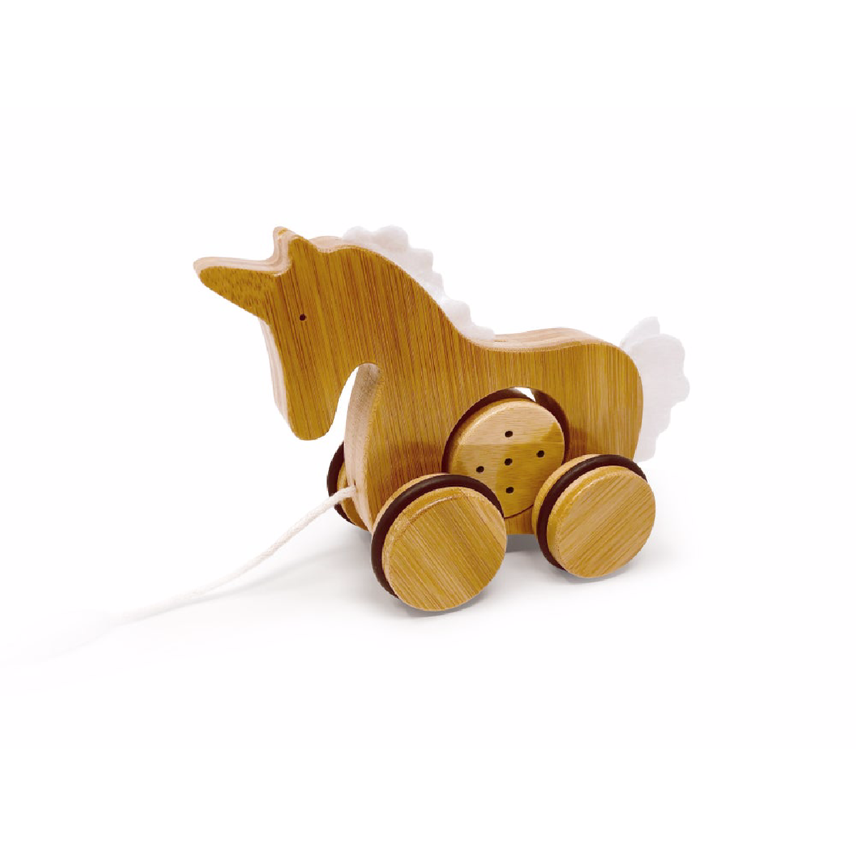 Kinderfeets | Bamboo Push & Pull - Unicorn