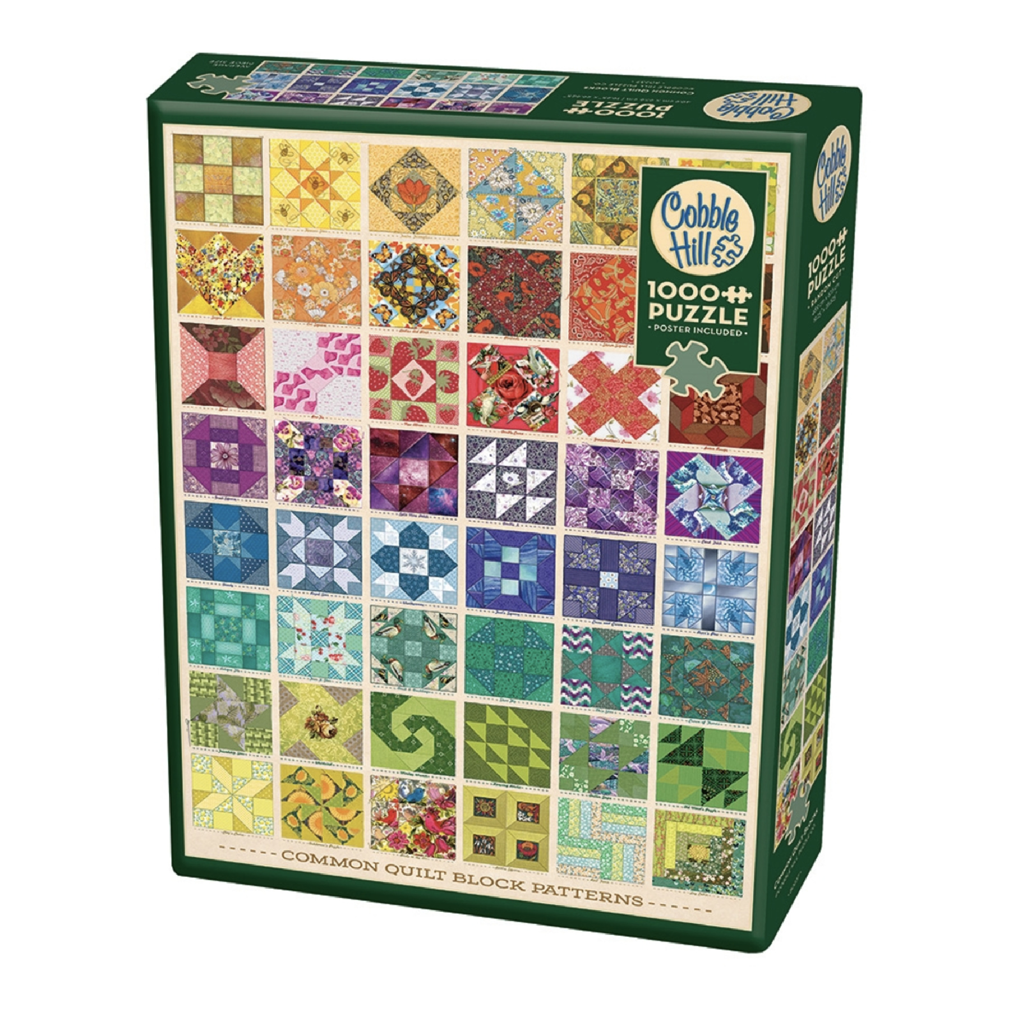 Cobble Hill | Common Quilts Puzzle -  1000pc