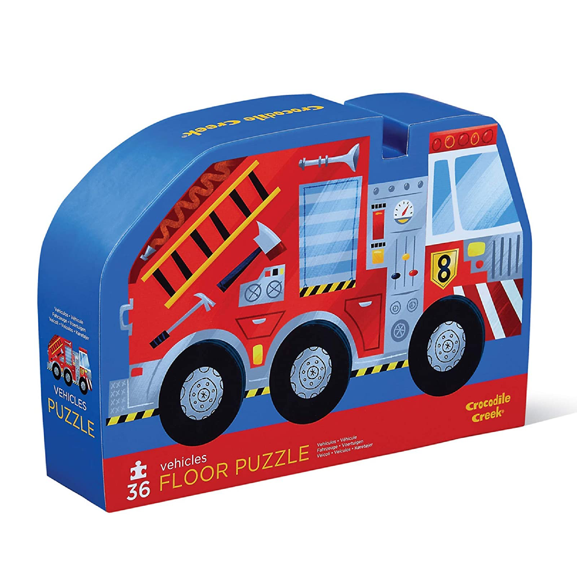Crocodile Creek | Fire Truck - 36pc Floor Puzzle