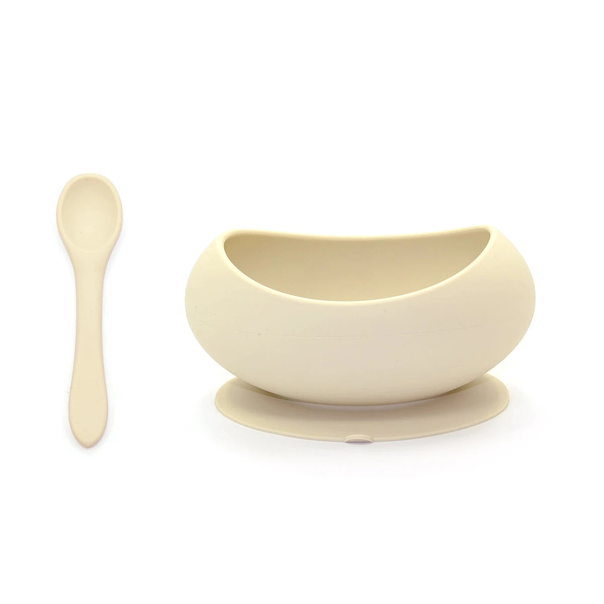 O.B Design | Silicone Suction Bowl & Spoon Set