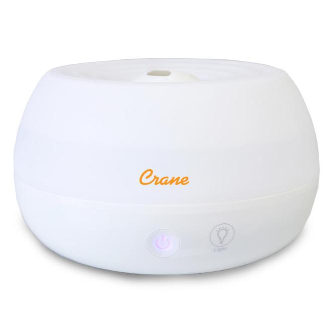 Crane | Ultrasonic Personal Humidifier and Diffuser | White