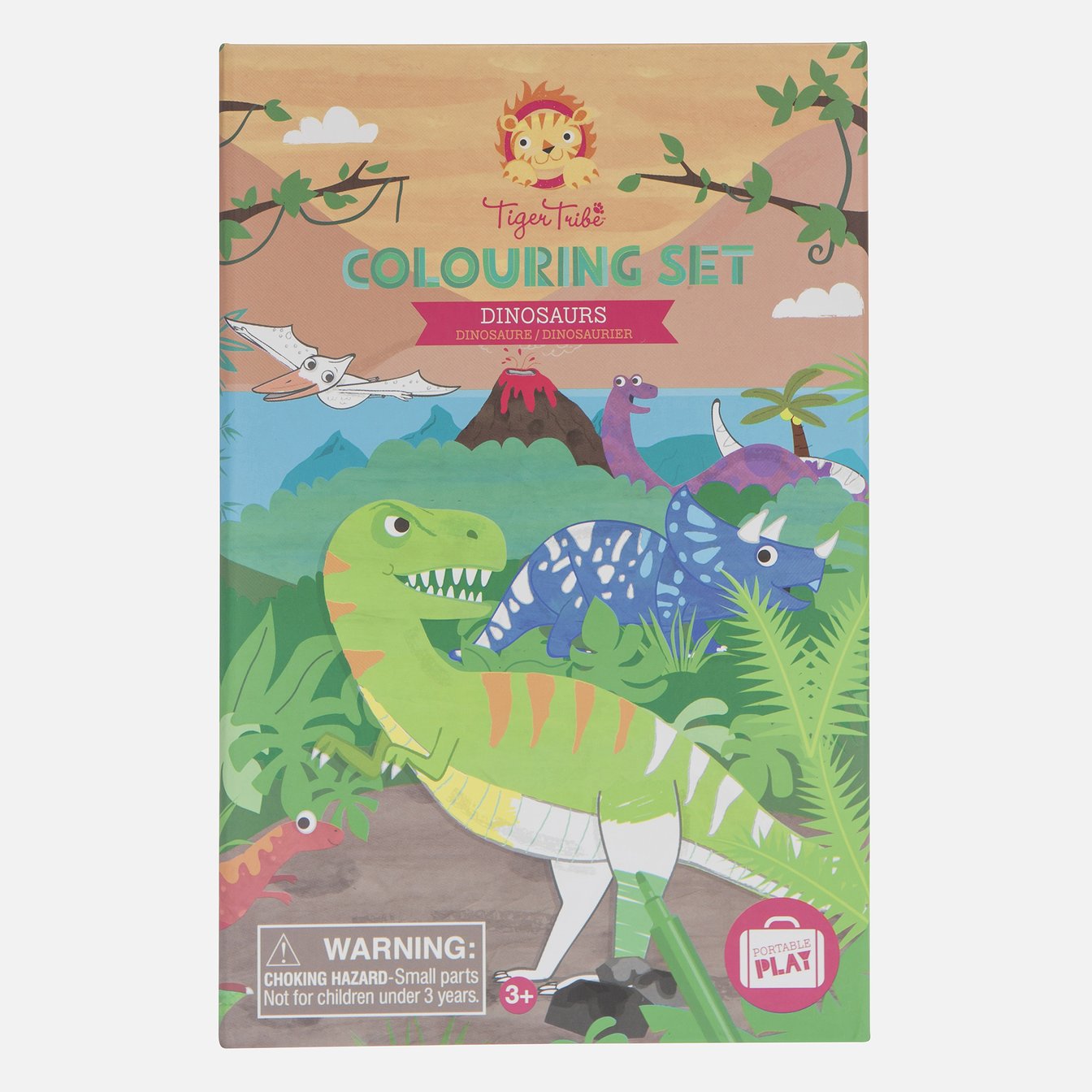 Tiger Tribe | Colouring Set - Dinosaurs